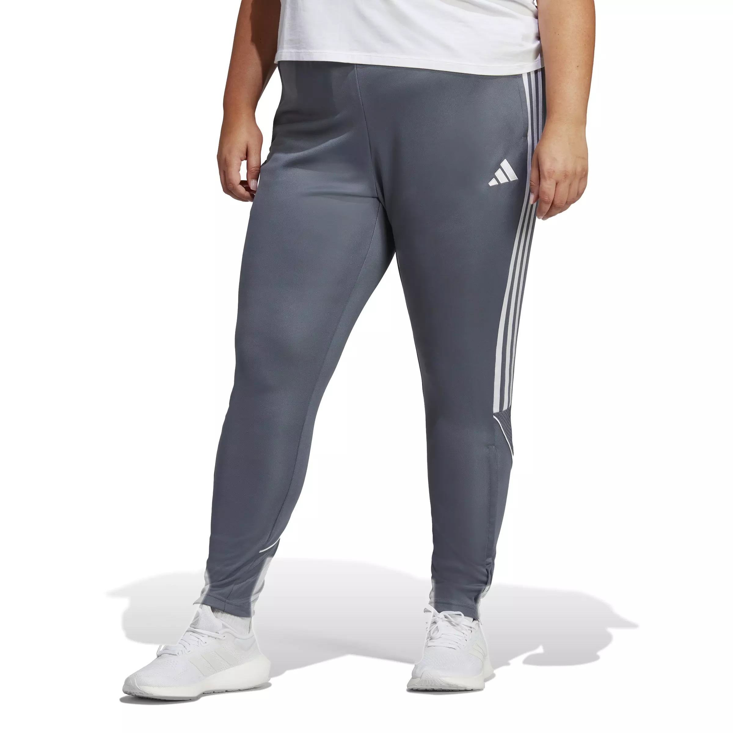 adidas Women's Tiro 23 League Soccer Pants-Grey/White - GREY/WHITE