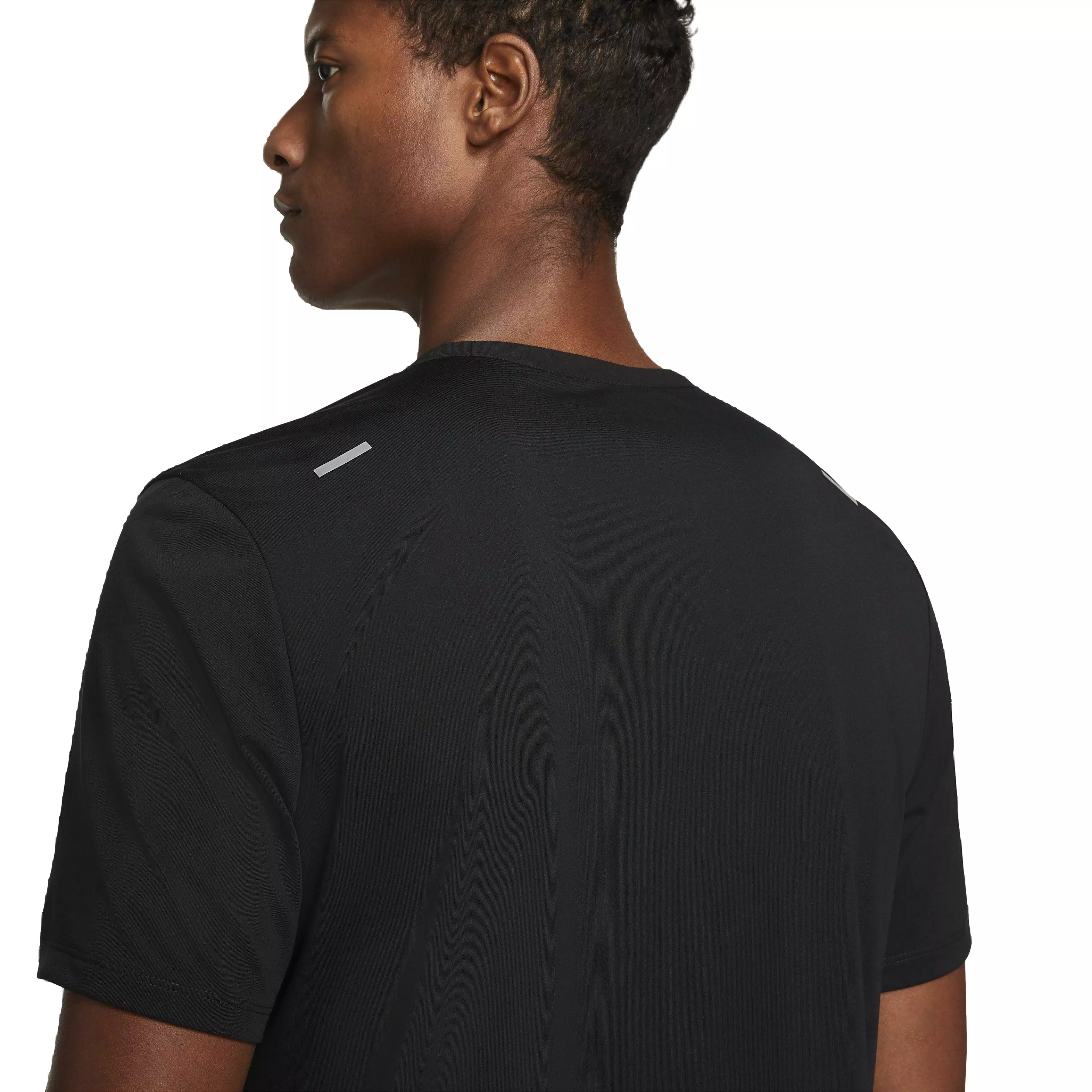 Nike Men's Dri-FIT Short Sleeve Rise 365 Running Top - BLACK