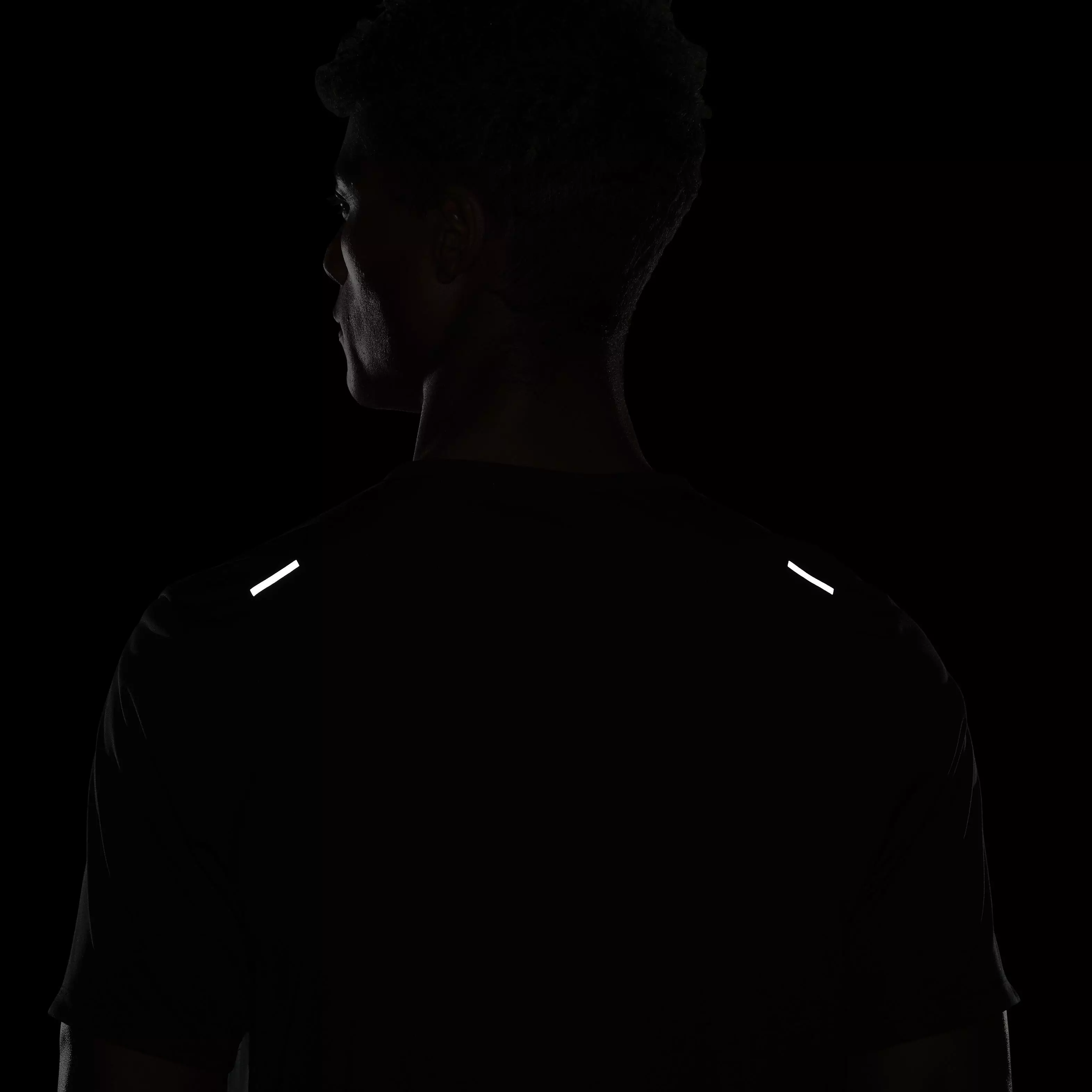 Nike Men's Dri-FIT Short Sleeve Rise 365 Running Top - BLACK