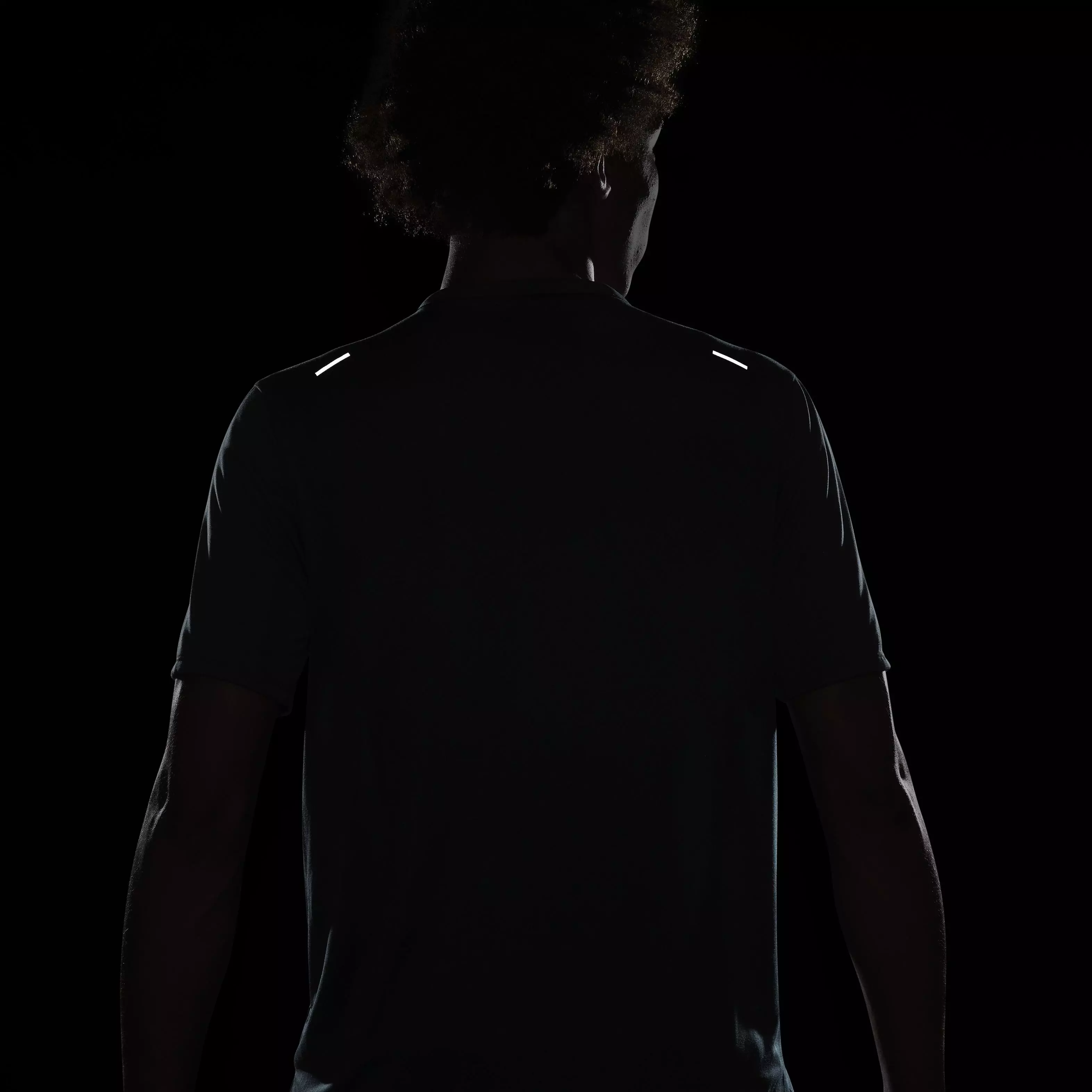 Nike Men's Dri-FIT Short Sleeve Rise 365 Running Top - GREEN