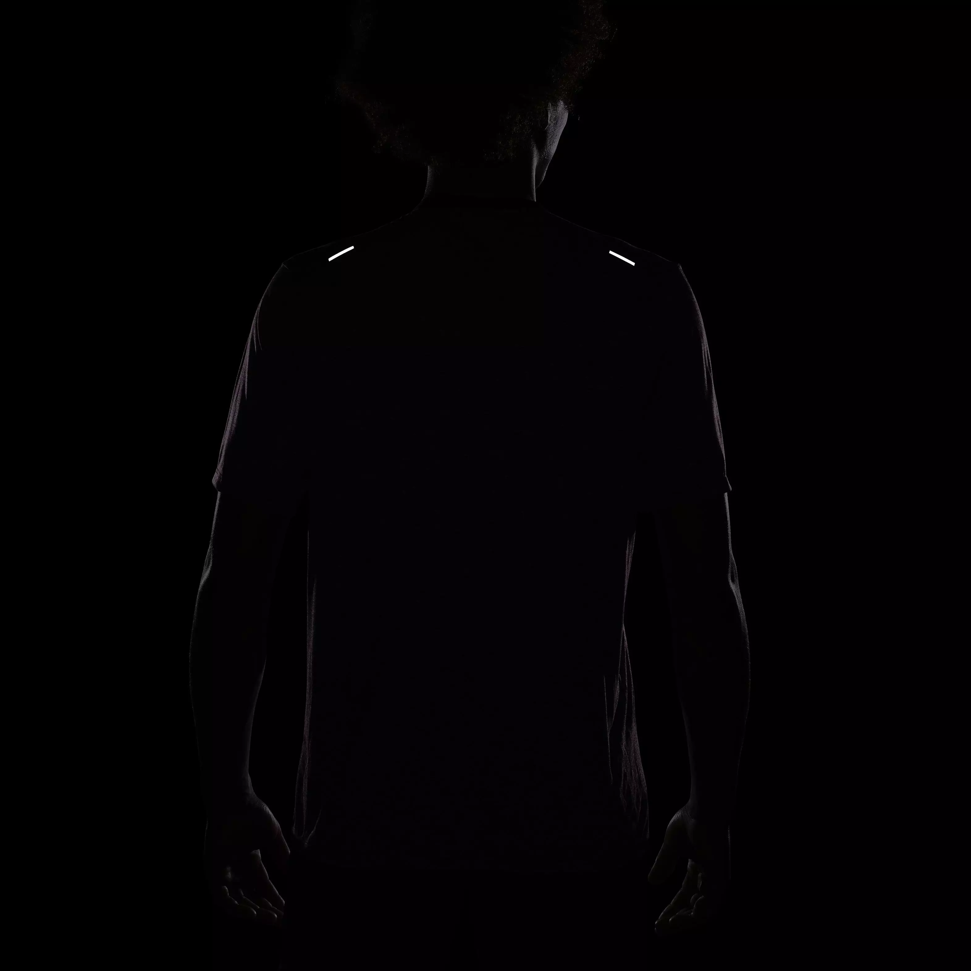 Nike Men's Dri-FIT Short Sleeve Rise 365 Running Top - RED