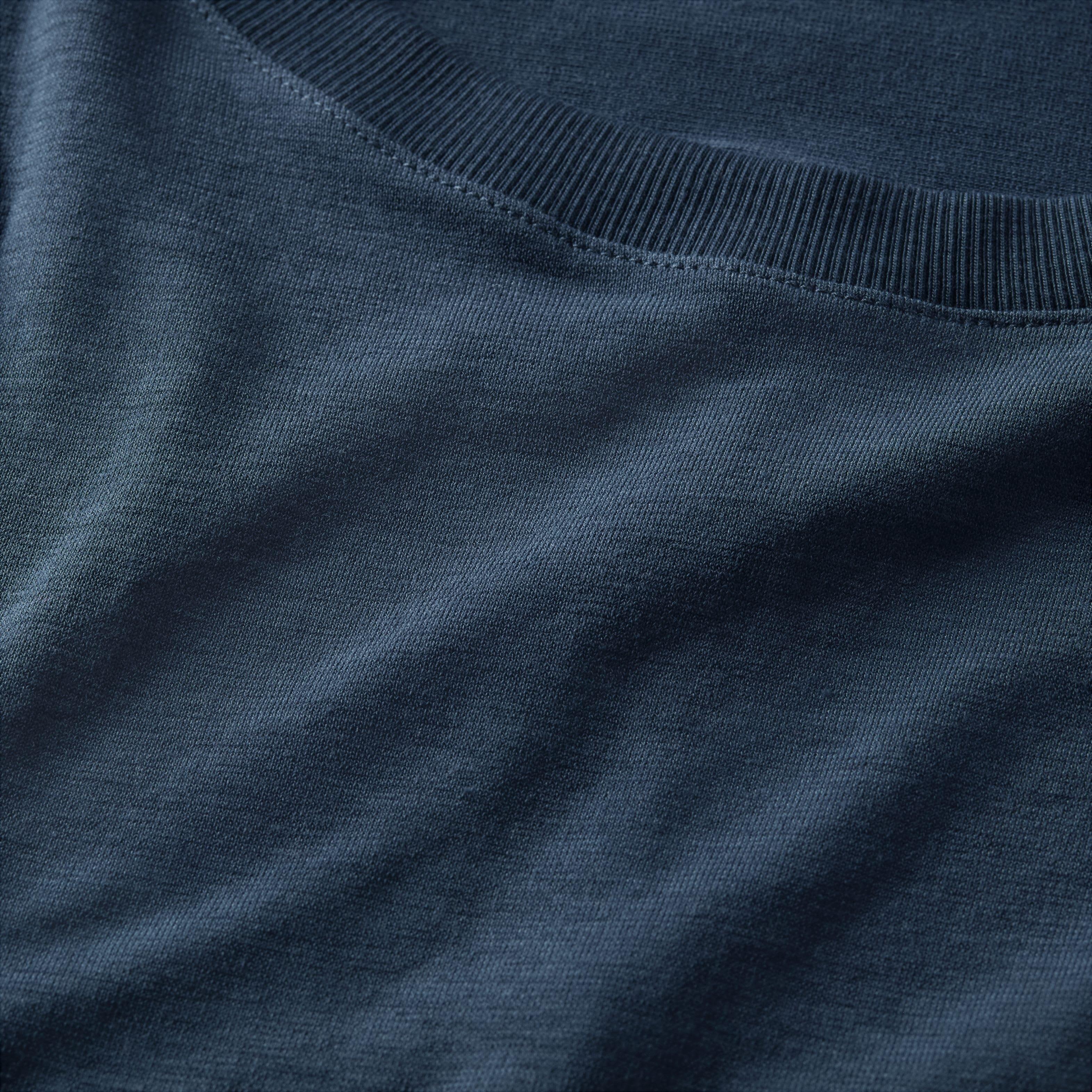 Nike Women's One Relaxed Short Sleeve Dri-FIT Top - DARK BLUE Thumbnail View 7