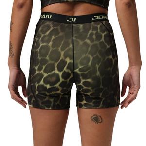 Jordan Women's Sport Dri-FIT High-Waisted 5" AOP Shorts -Green