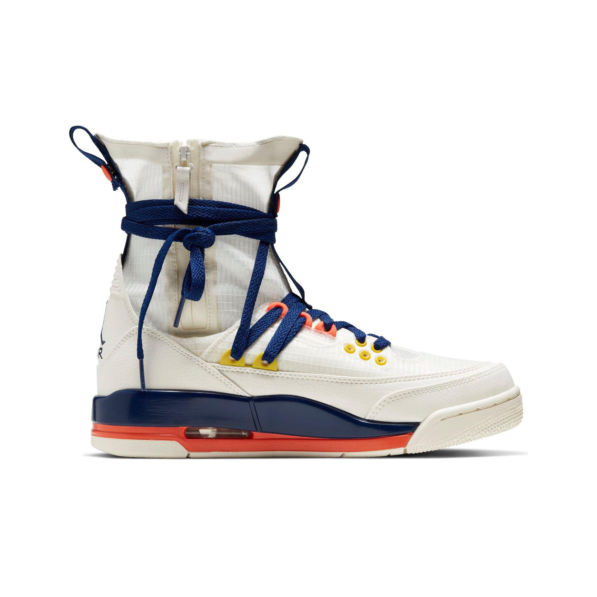 Jordan 3 Retro Explorer Lite XX "Sail/Blue Void" Women's Shoe - WHITE Thumbnail View 2