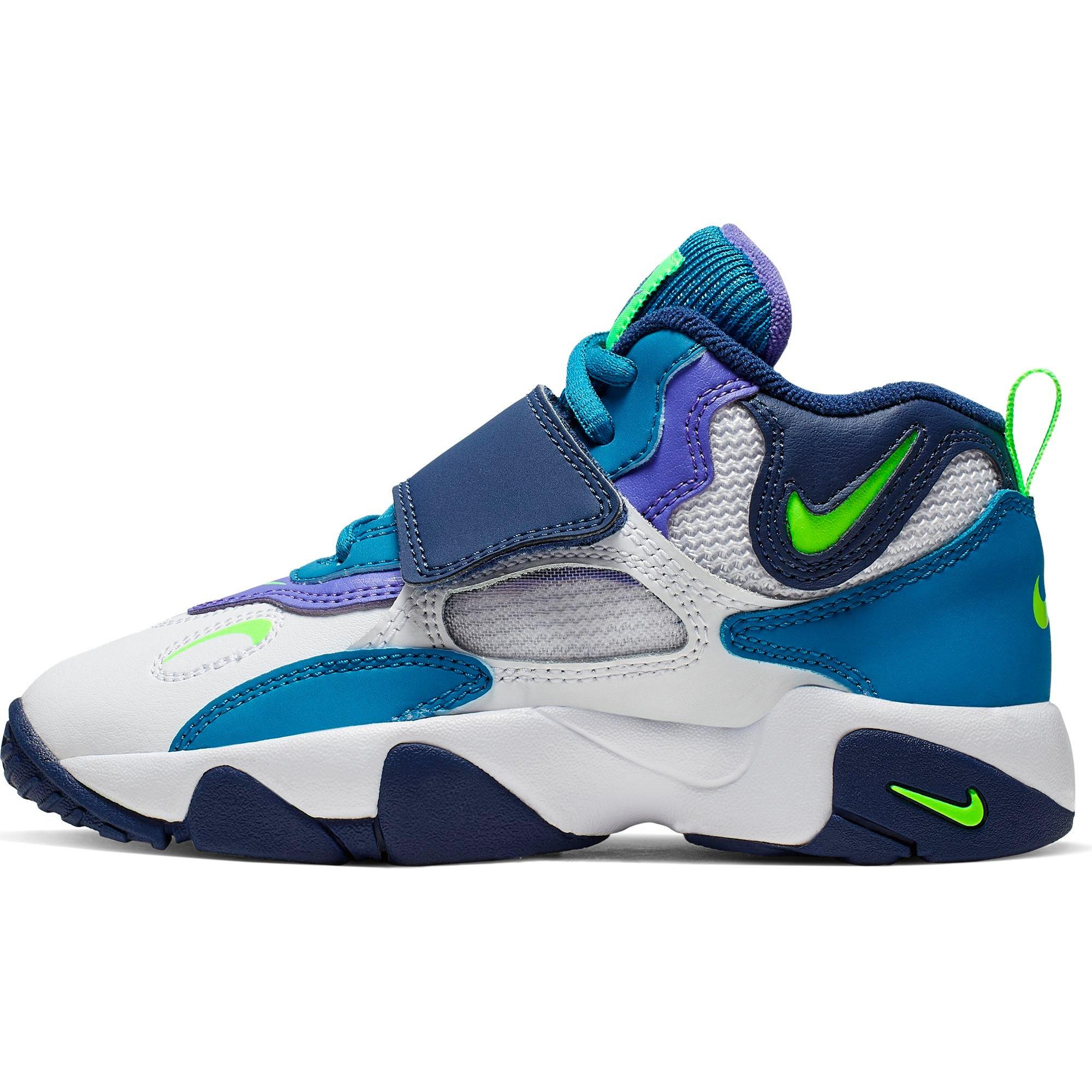 nike green speed 3 blue