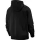 Nike Men's Sportswear Club Fleece Full-Zip Hoodie - Black - BLACK Thumbnail View 8