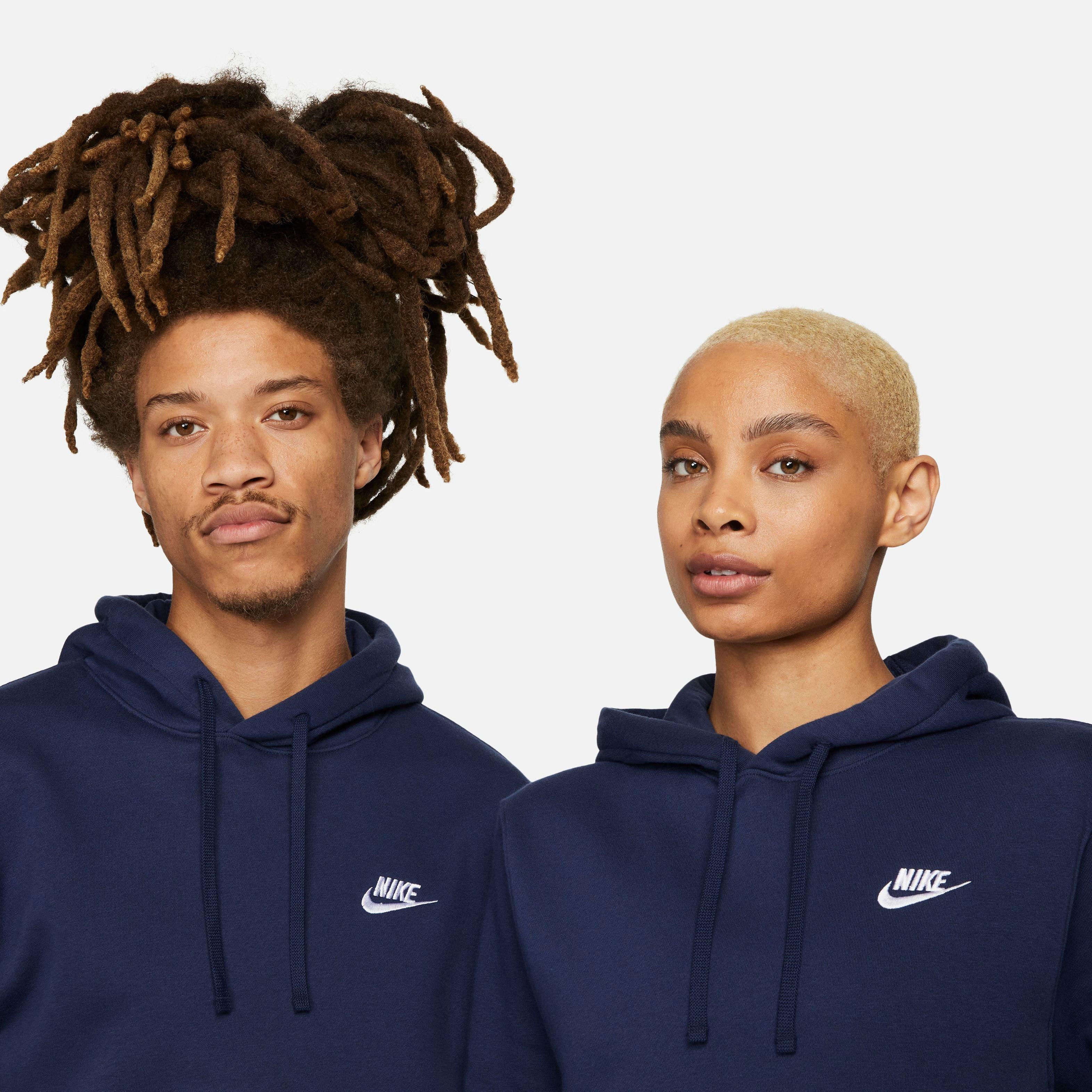 Nike Sportswear Club Fleece Full Zip Hoodie - Navy