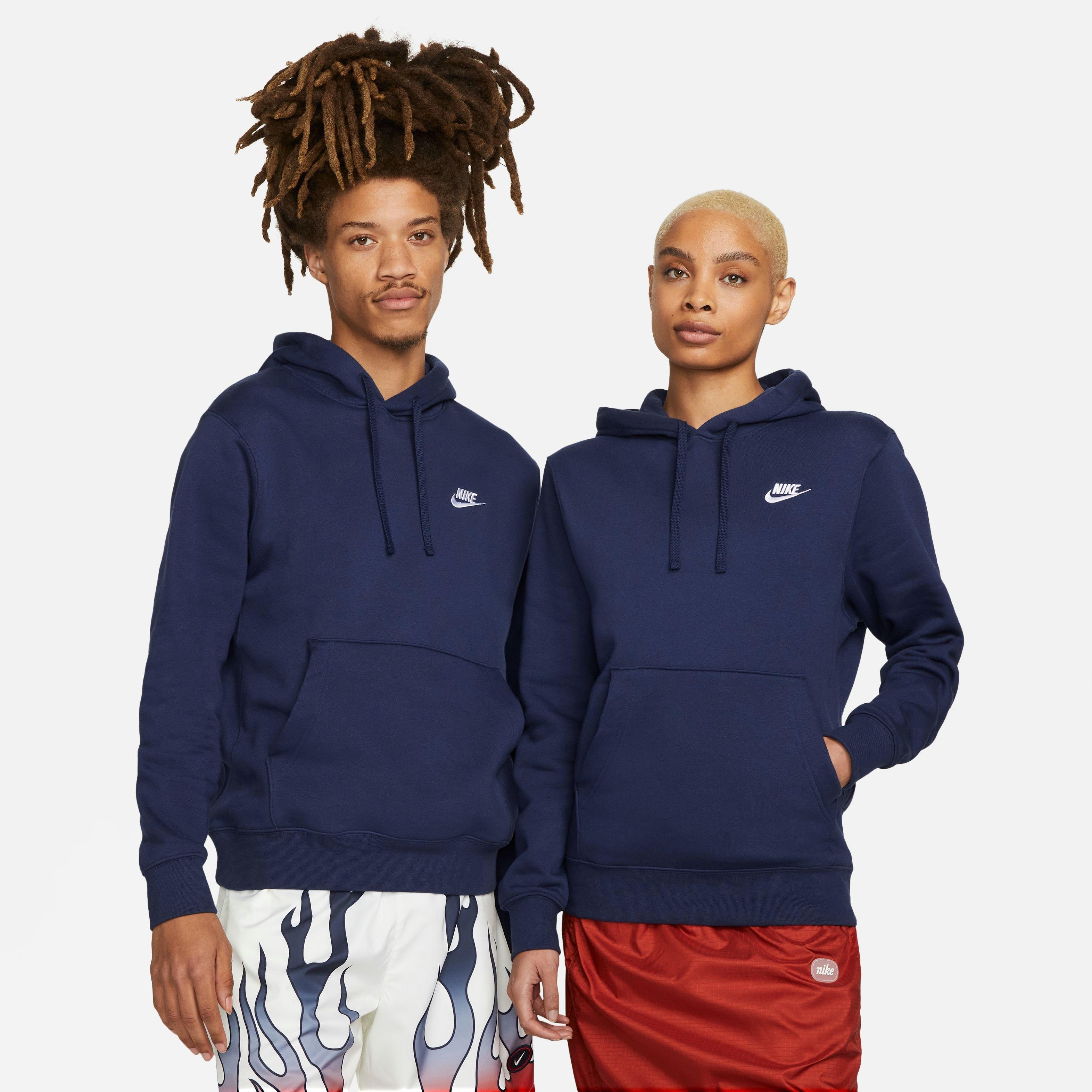 Nike Sportswear Club Fleece Full Zip Hoodie - Navy