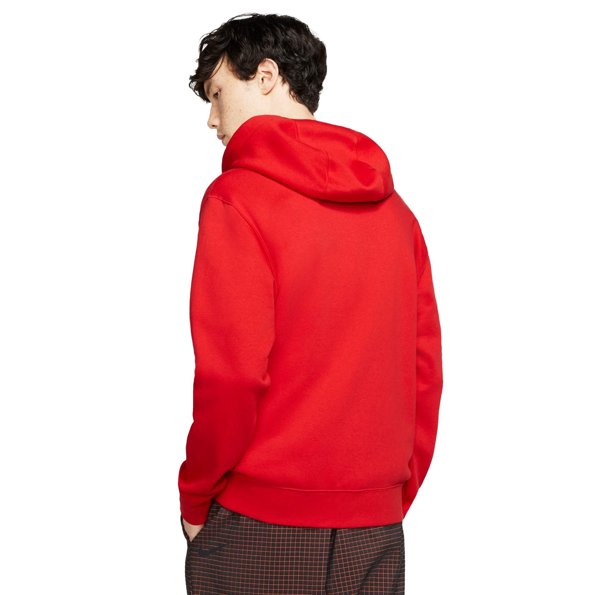 Nike Men's Hoodie - Red - L