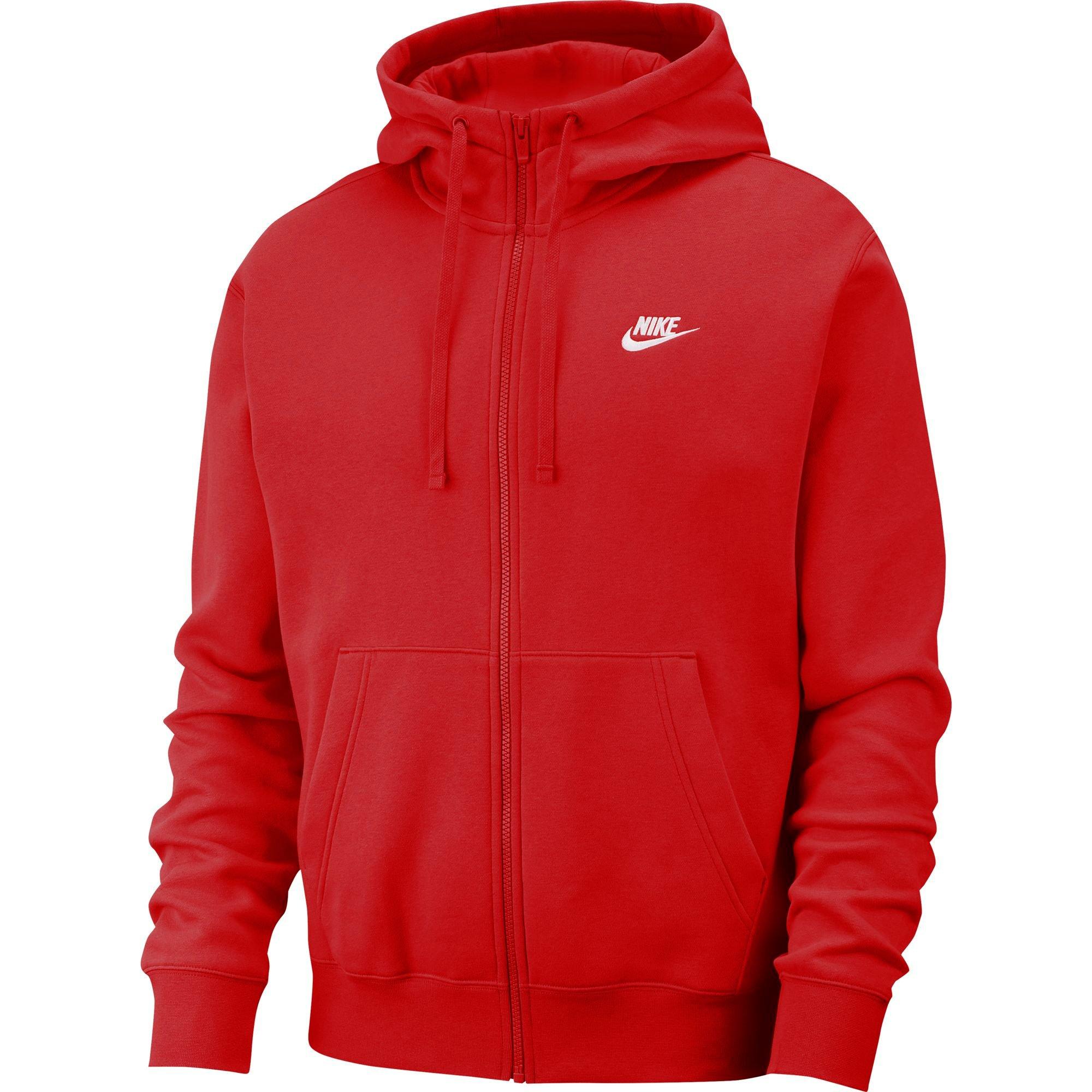 red nike sweater