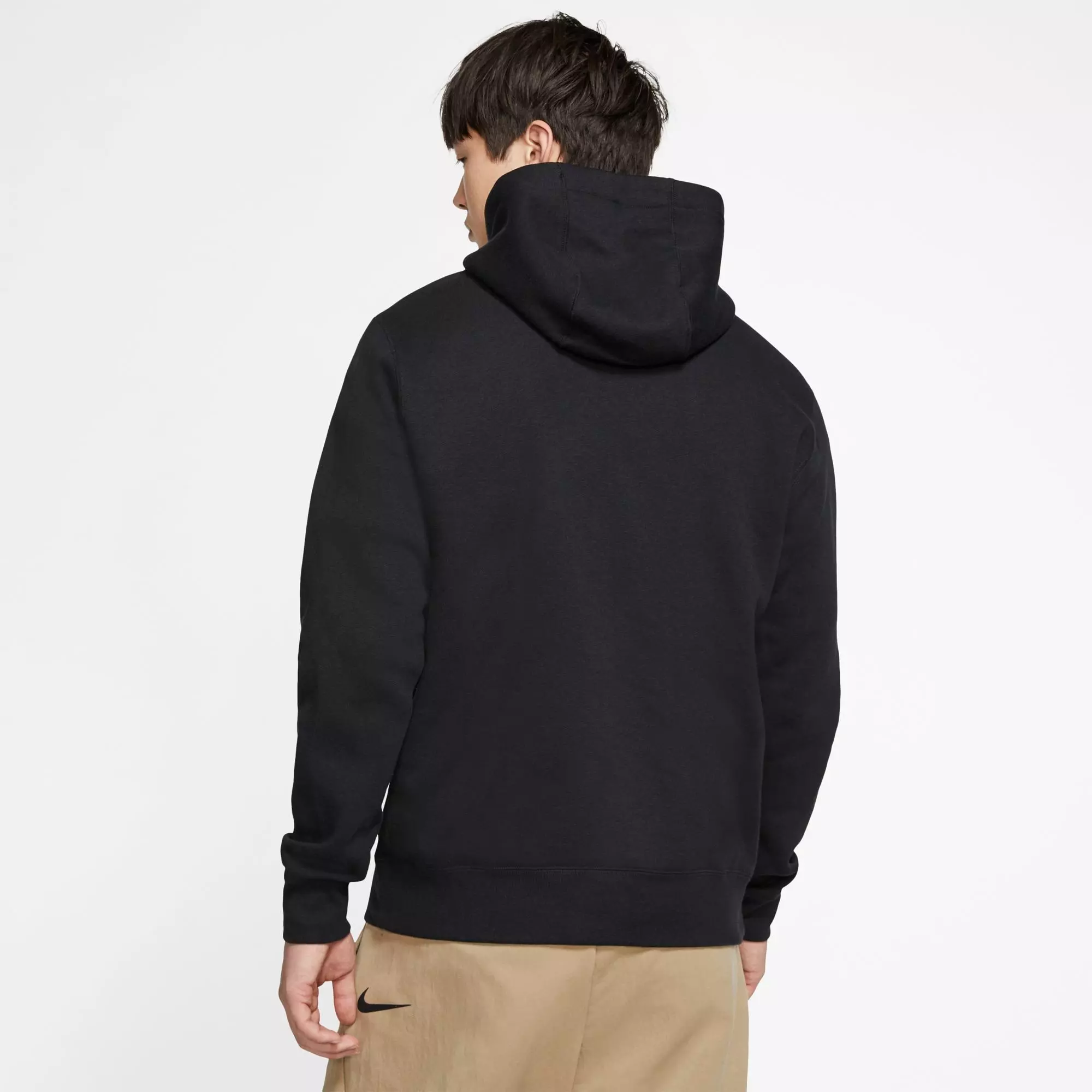 Nike Men's Club Hoodie - BLACK
