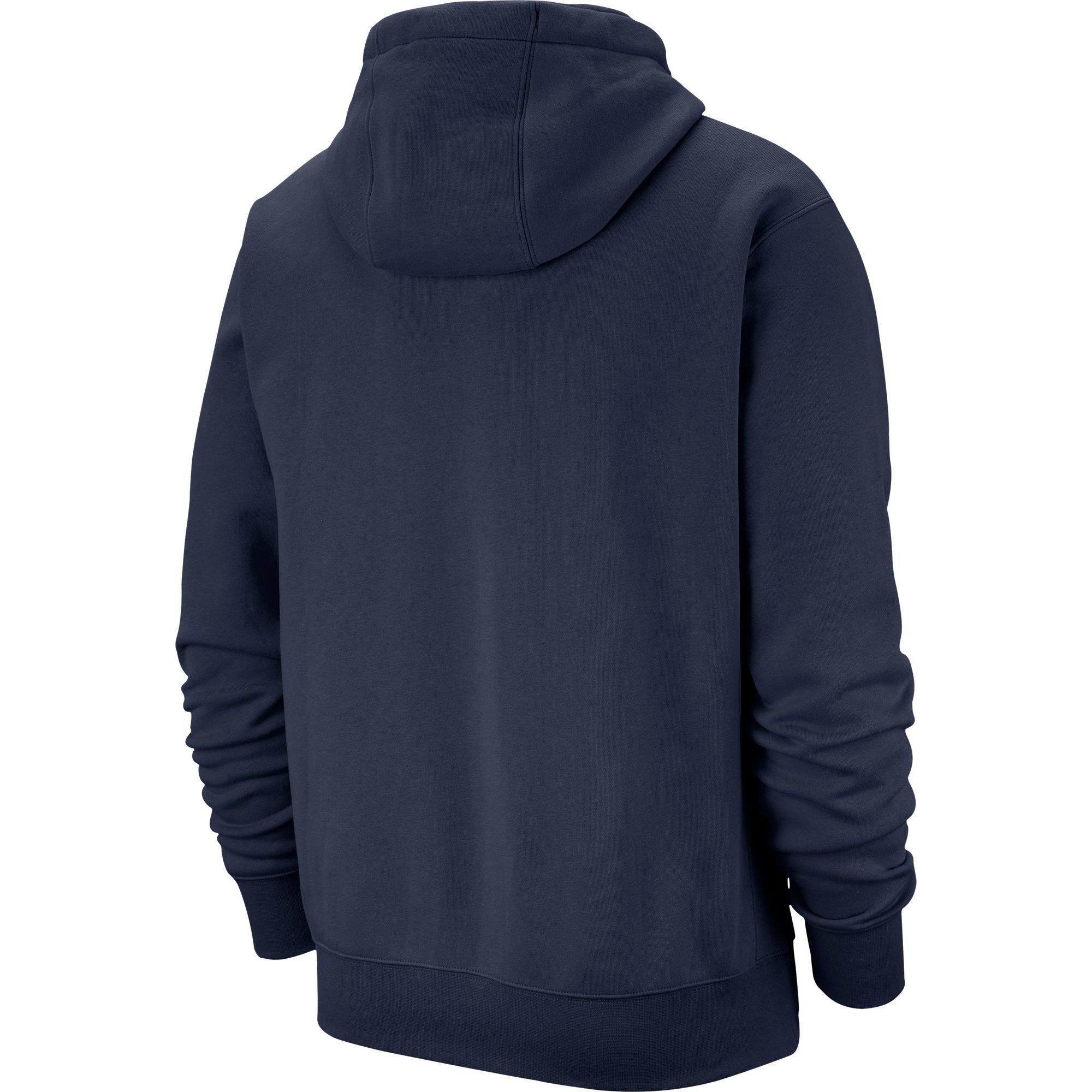 Nike Boys' Sportswear Club All-Over-Print Midnight Navy Pullover Hoodie -  Hibbett