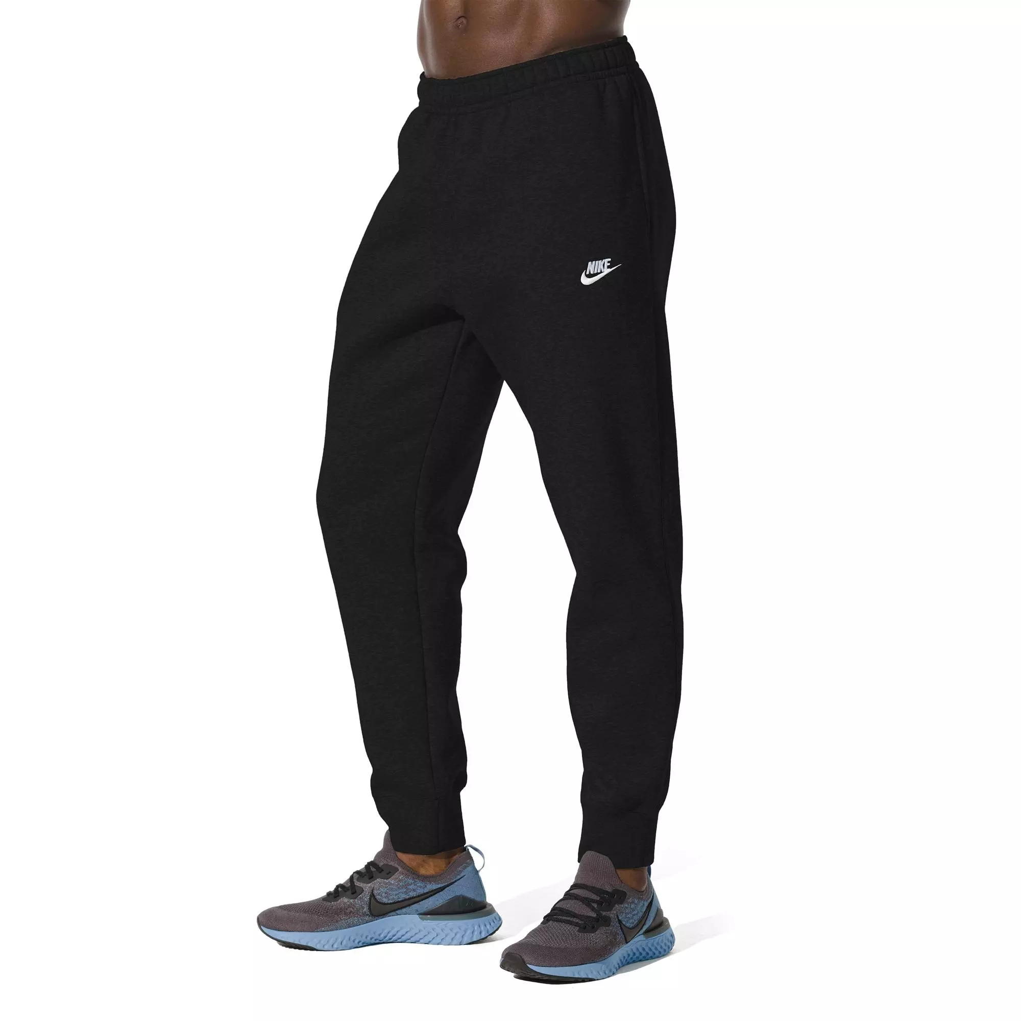 Nike Men's Sportswear Club Fleece Joggers - BLACK