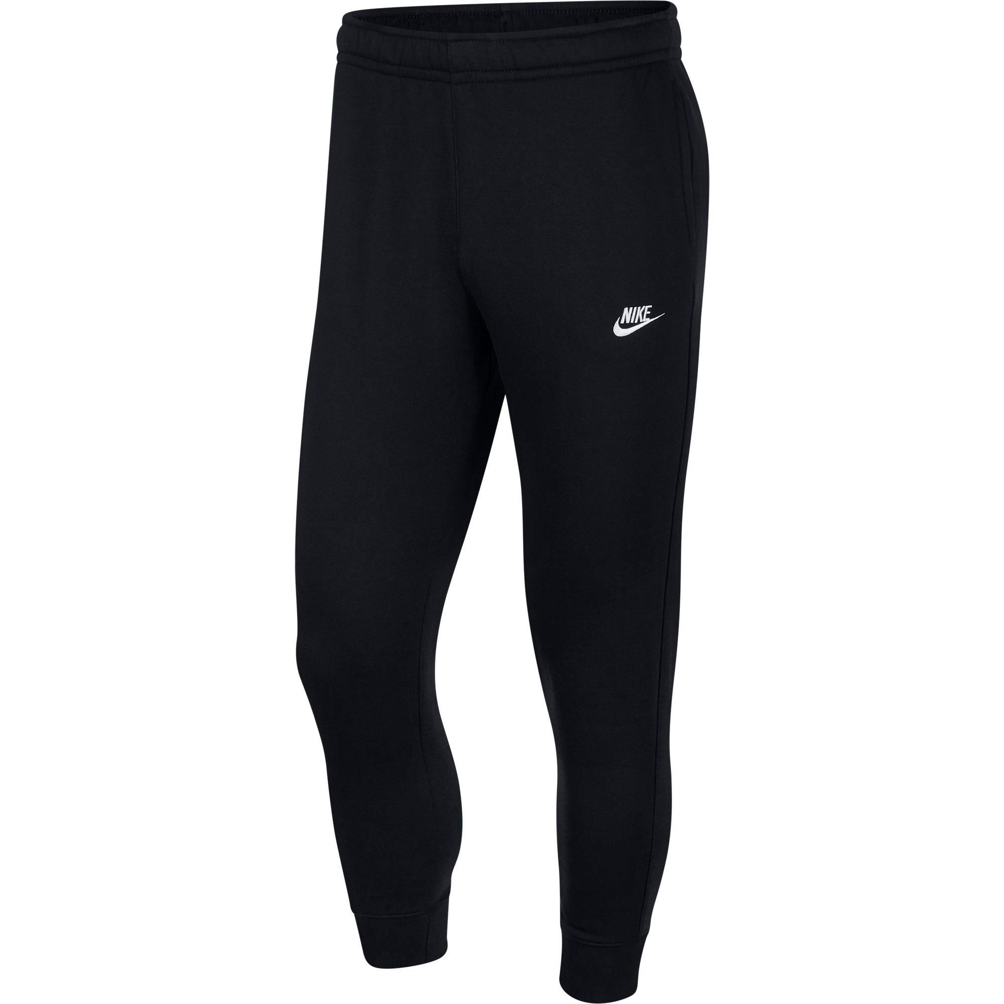 Nike Men's Sportswear Club Fleece Joggers - BLACK Thumbnail View 11