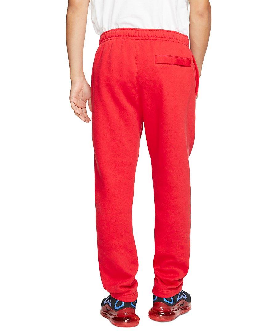 Red nike best sale sweatpants mens