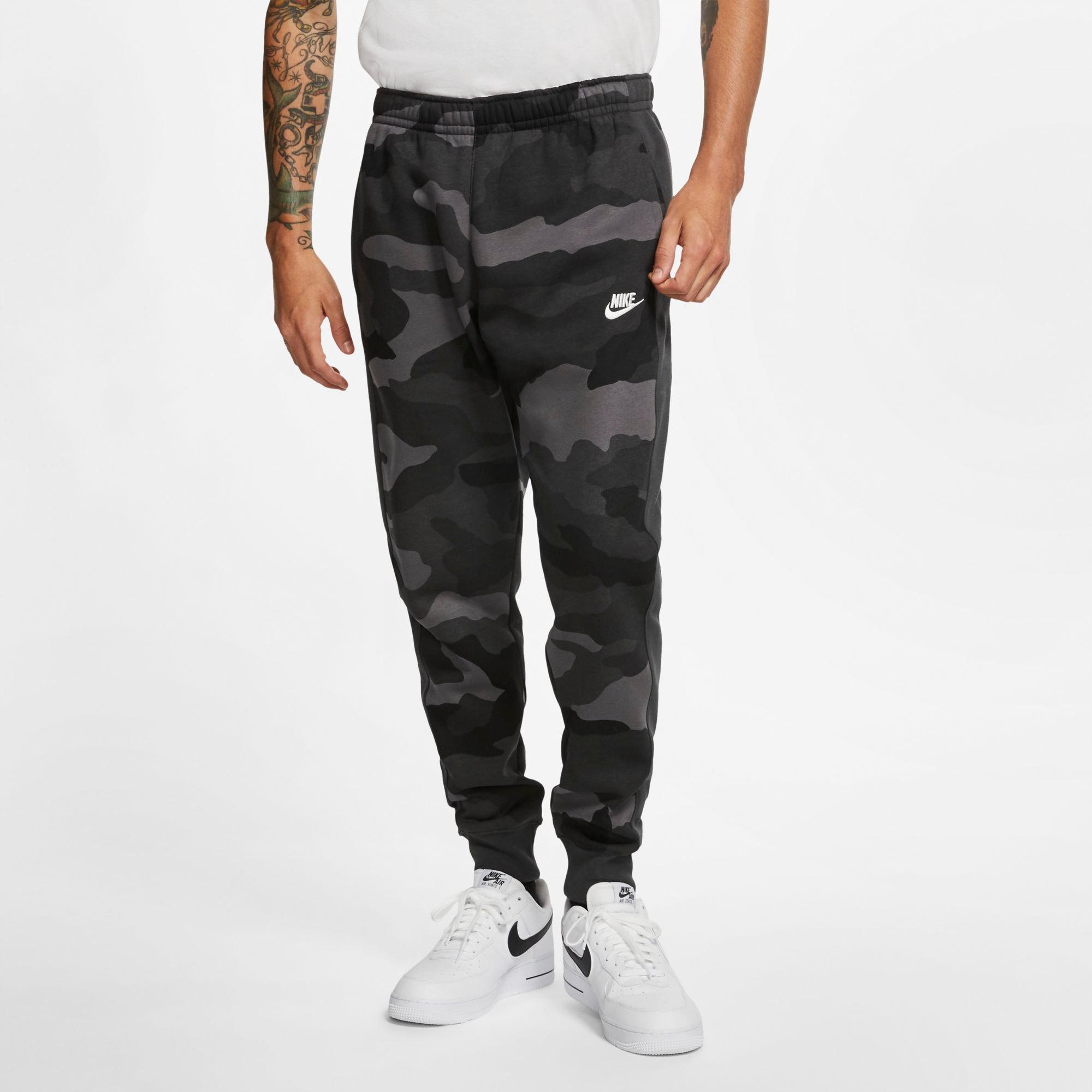 nike men's sportswear camo joggers