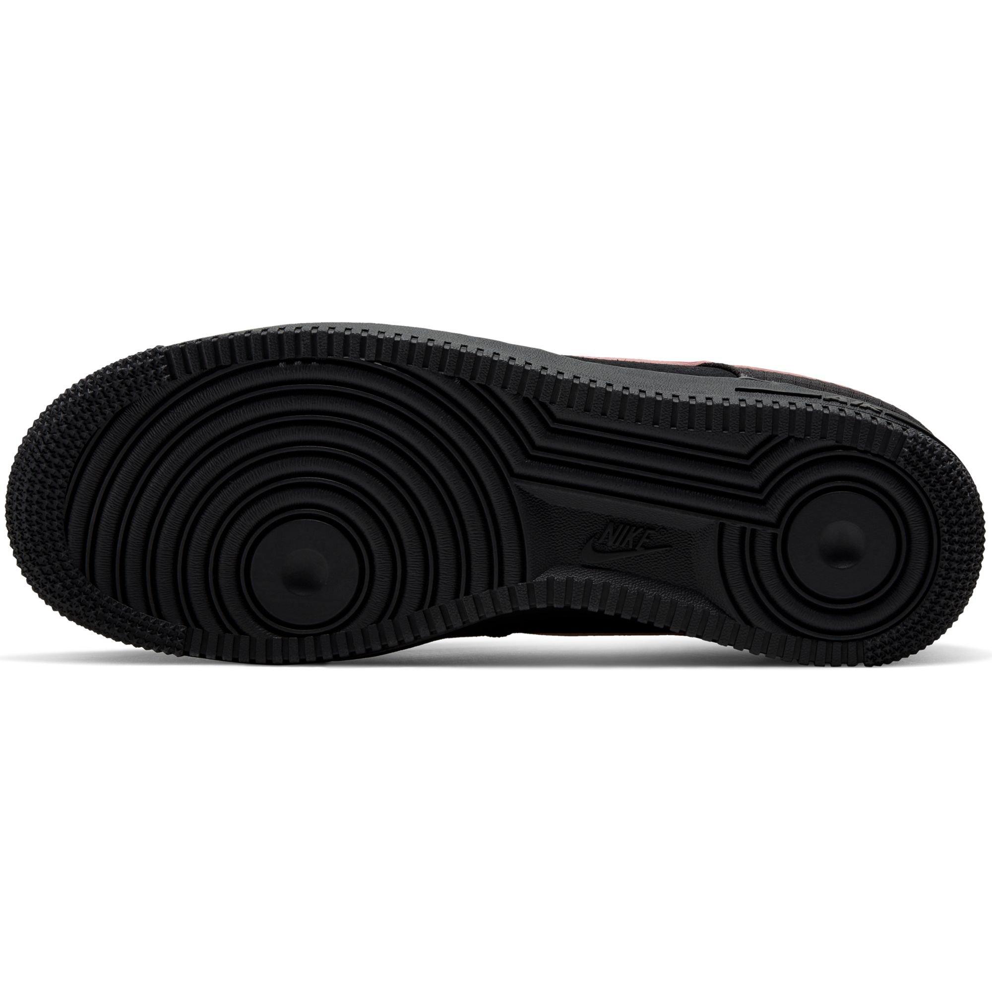 Nike Air Force 1 '07 LV8 "Black/Magic Flamingo" Men's Shoe - BLACK Thumbnail View 8