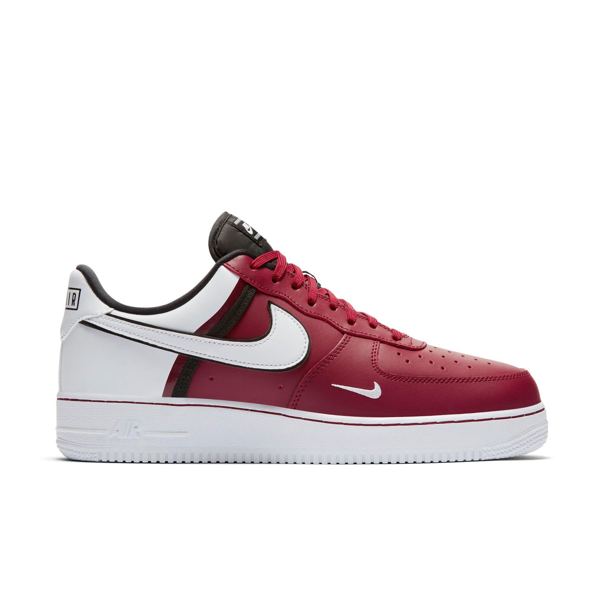 Nike Air Force 1 LV8 White/Team Red/Black Grade School Boys' Shoe -  Hibbett