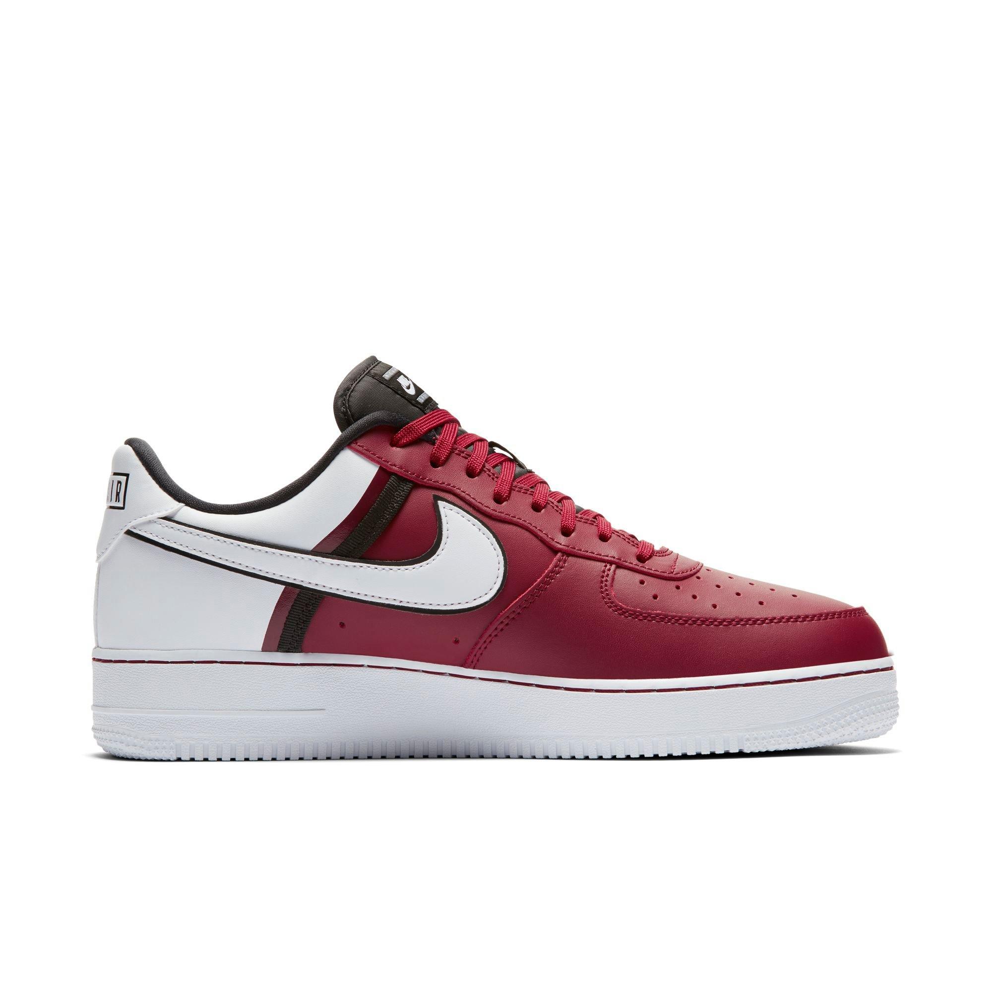 air force 1 lv8 white red