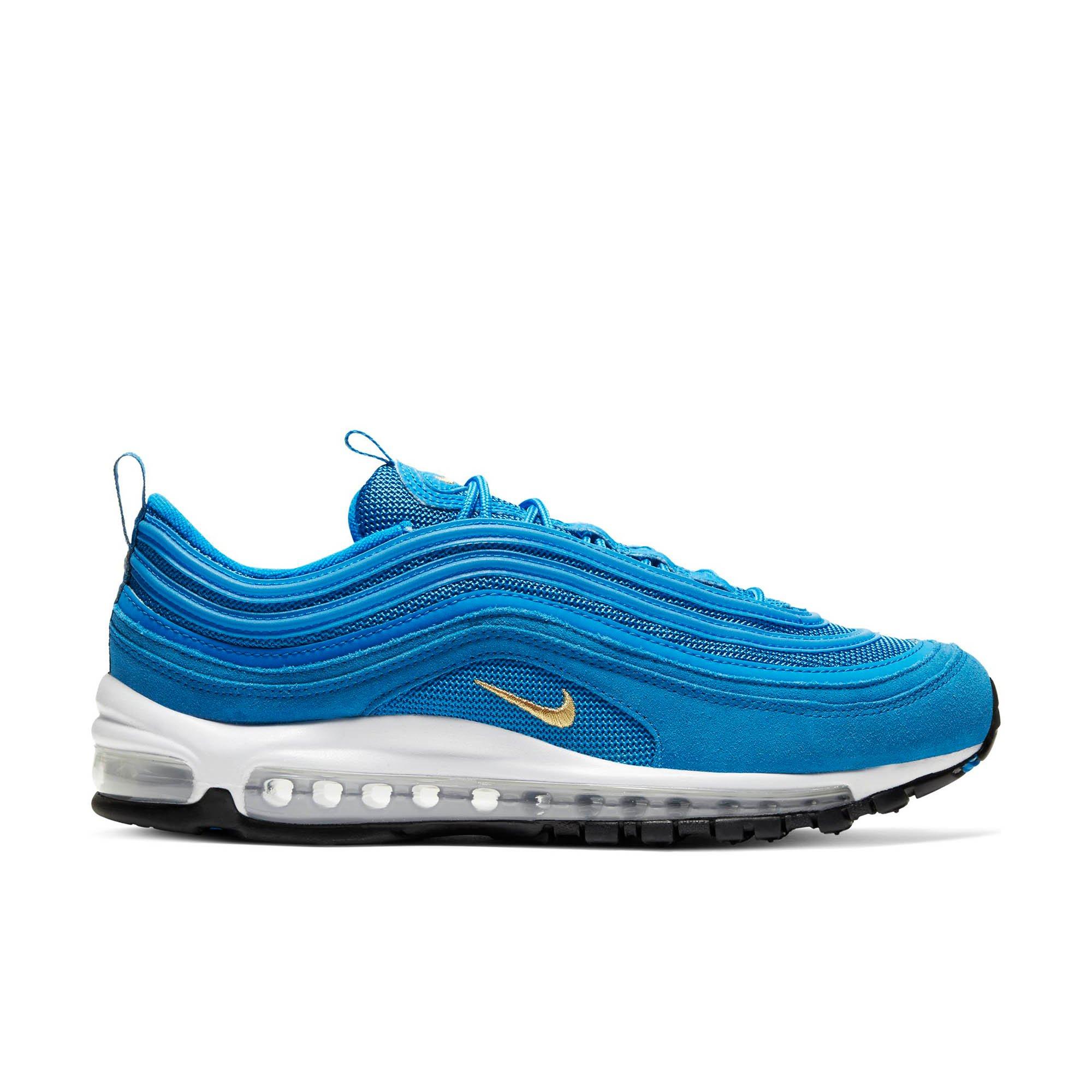 nike air max blue and gold