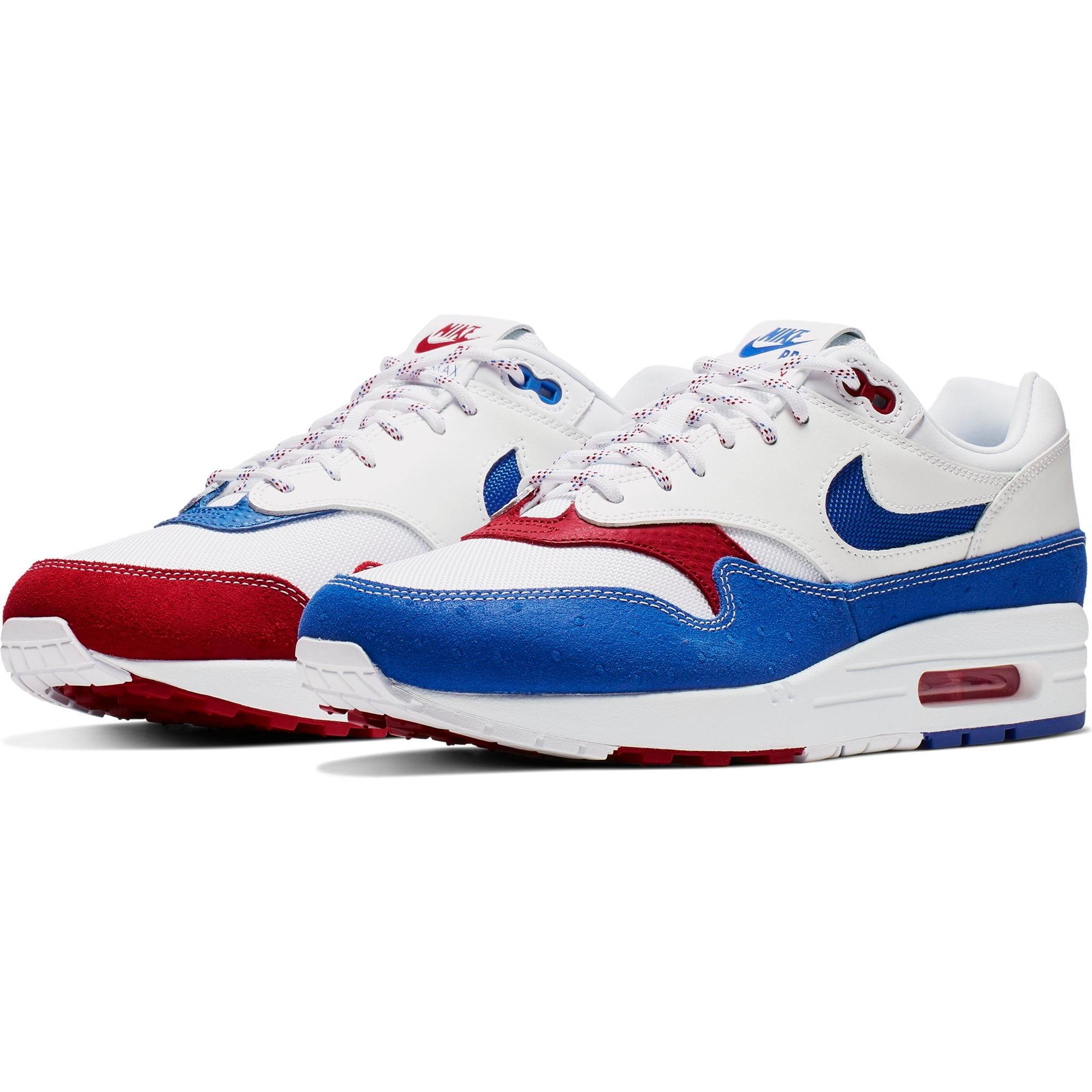 nike air max 1 red blue