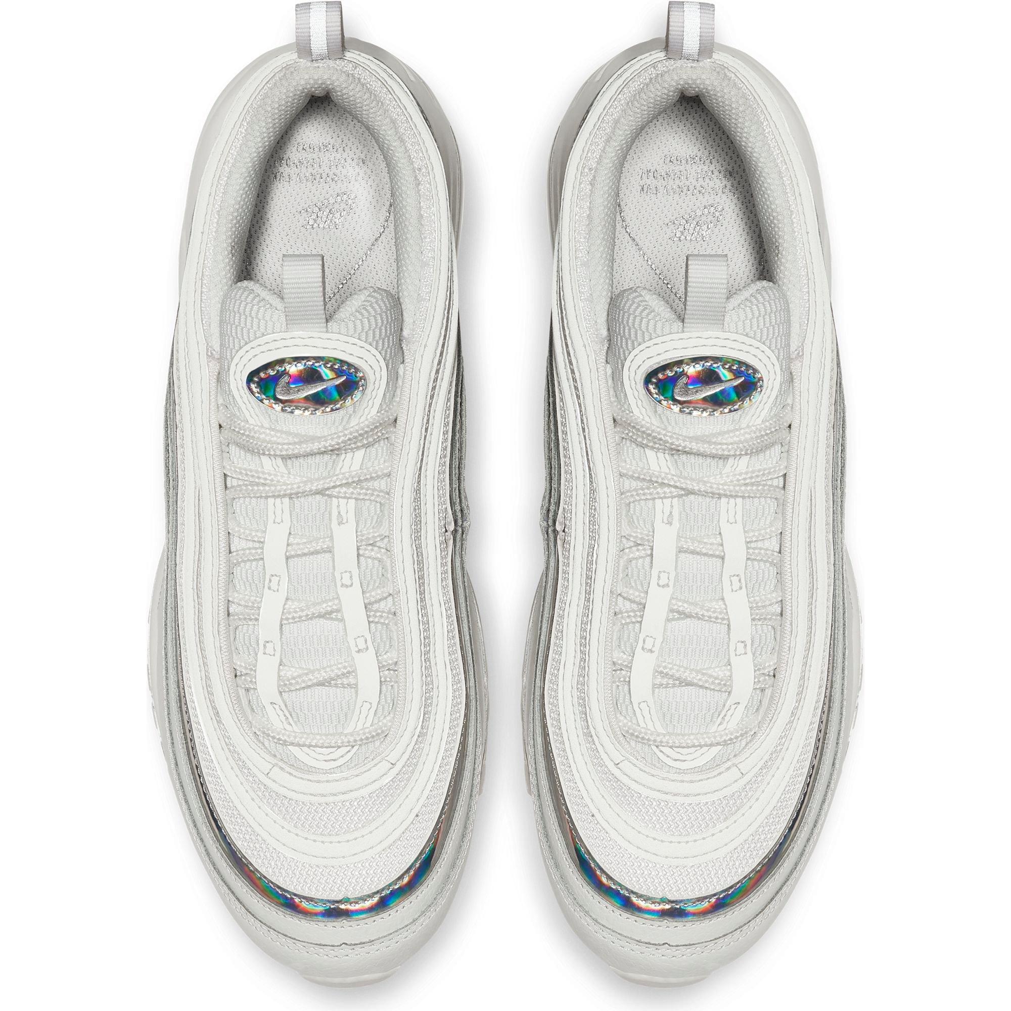 womens air max 97 white iridescent