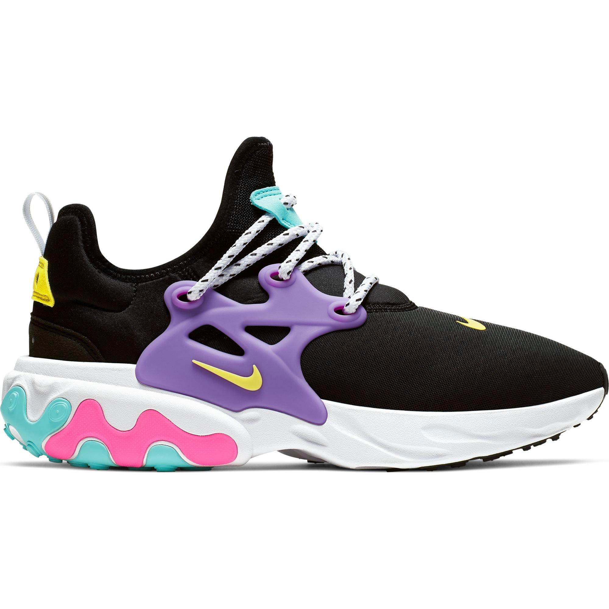 nike presto yellow and black