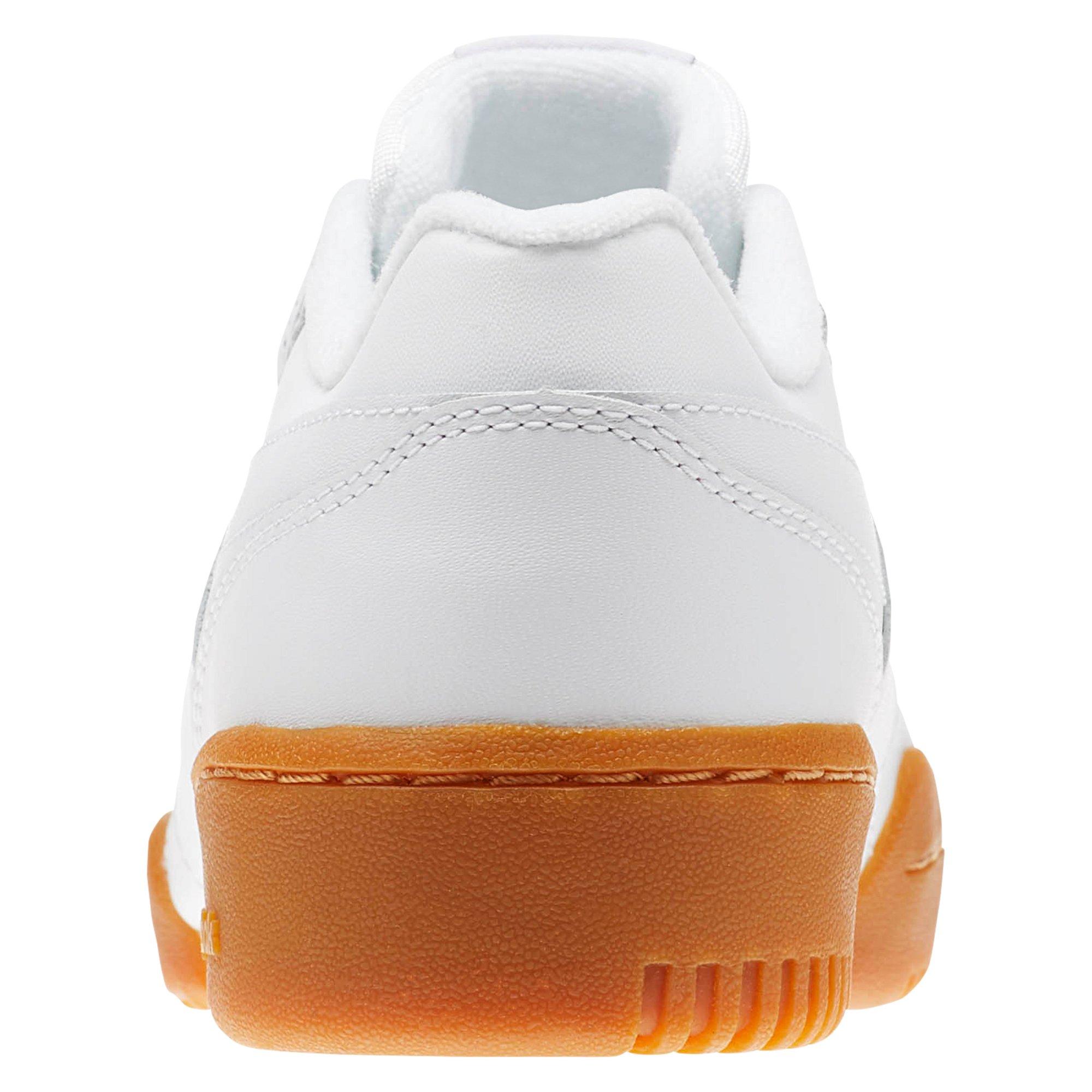 Reebok Workout Plus White Gum Grade School Kids Shoe Hibbett City Gear