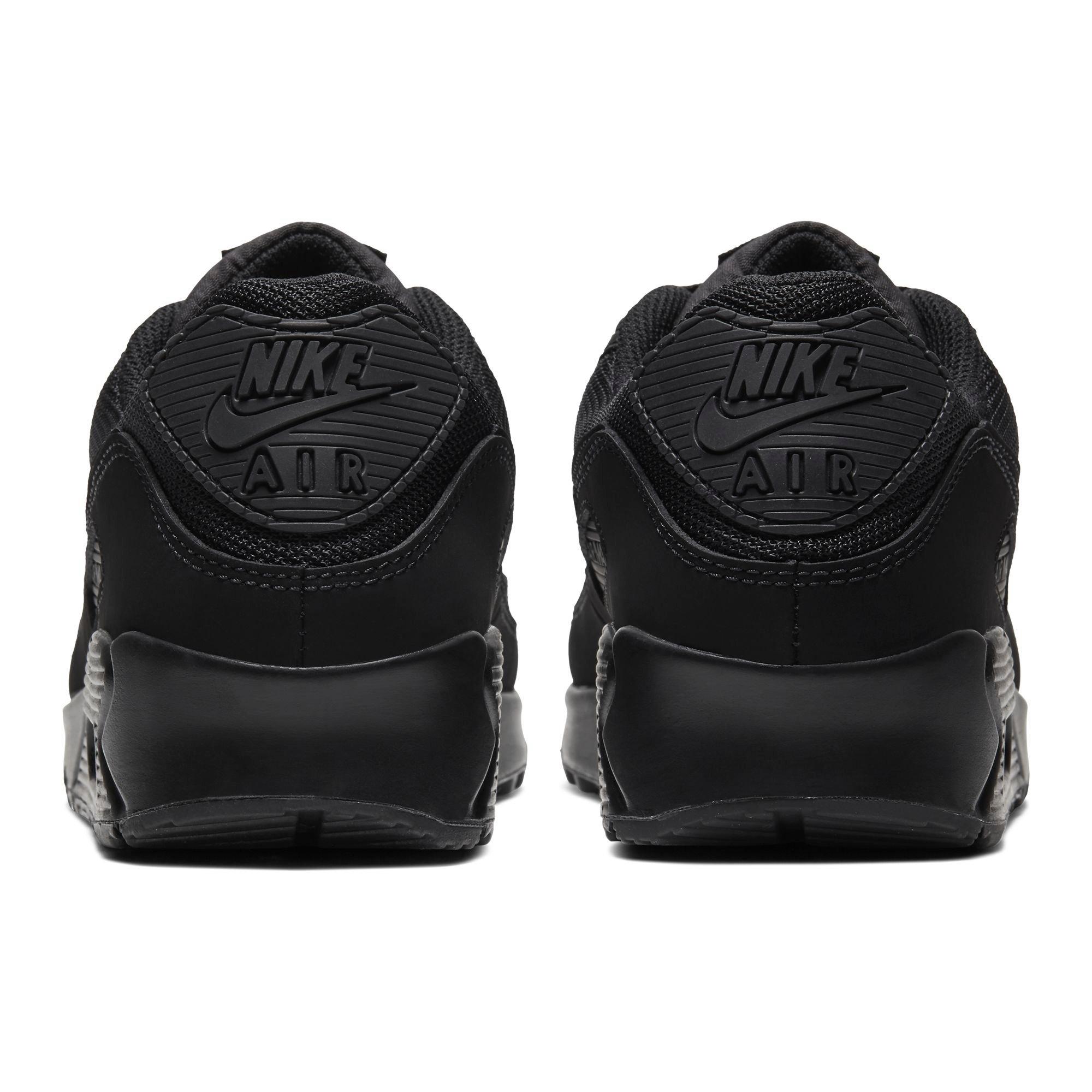 Nike Air Max 90 "Black" Mesh Men's Shoe - BLACK Thumbnail View 8