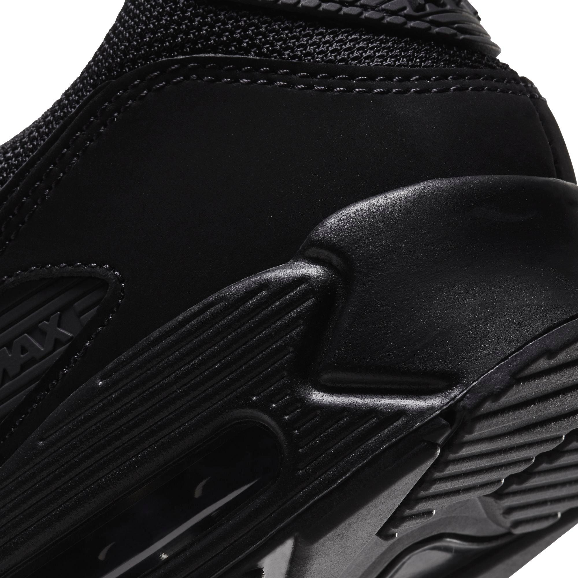 Nike Air Max 90 "Black" Mesh Men's Shoe - BLACK Thumbnail View 10