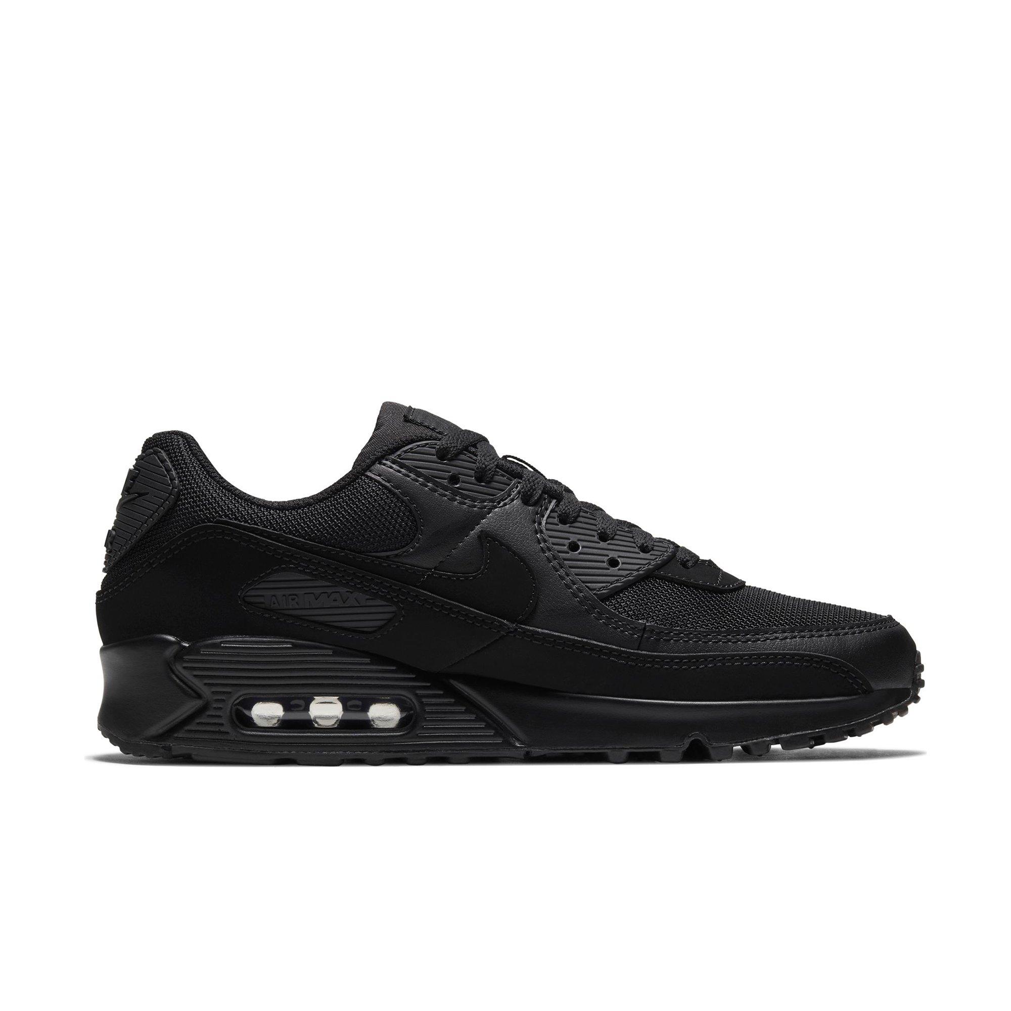 Nike Air Max 90 "Black" Mesh Men's Shoe - BLACK Thumbnail View 2