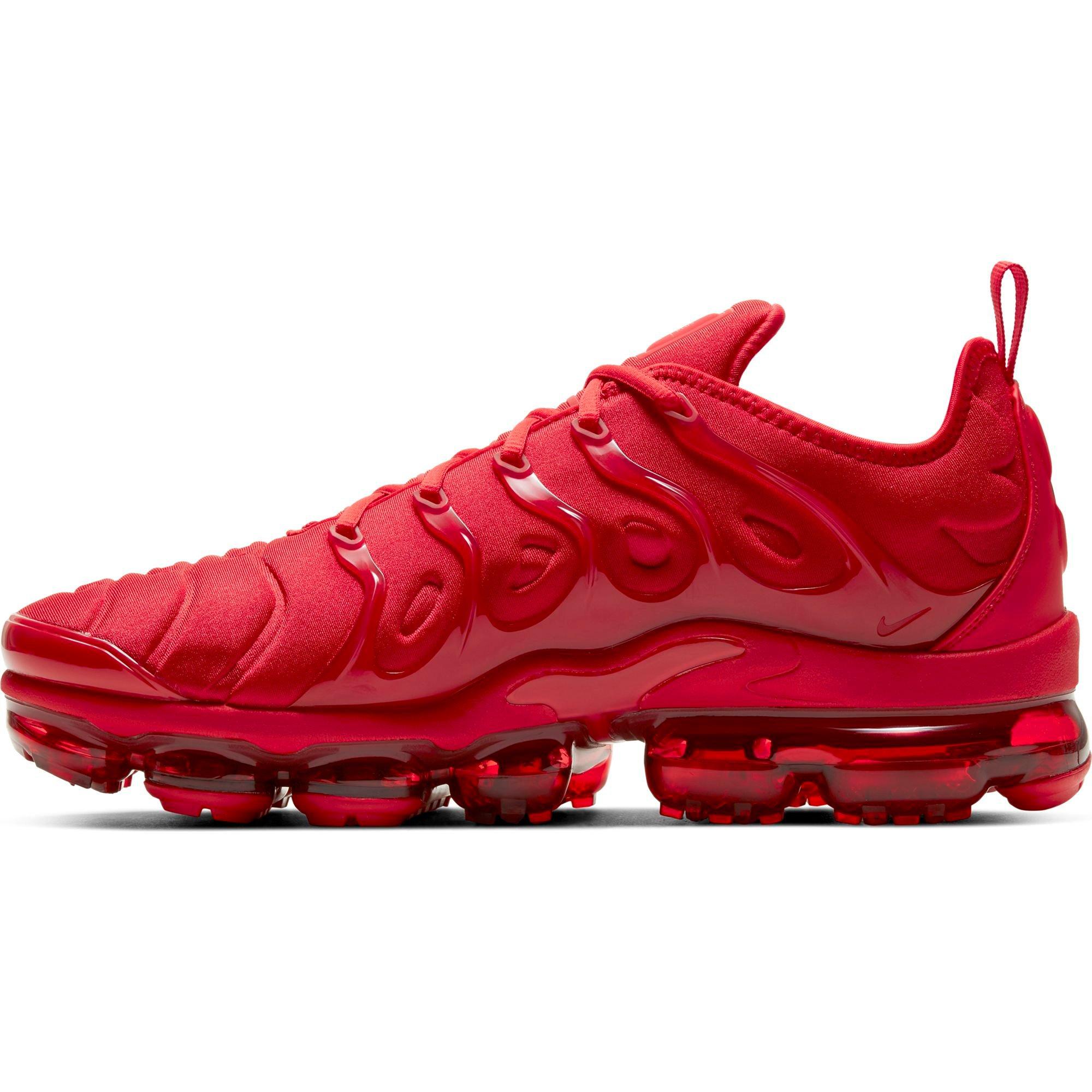 Nike Air VaporMax Plus "University Red" Men's Shoe - RED Thumbnail View 9