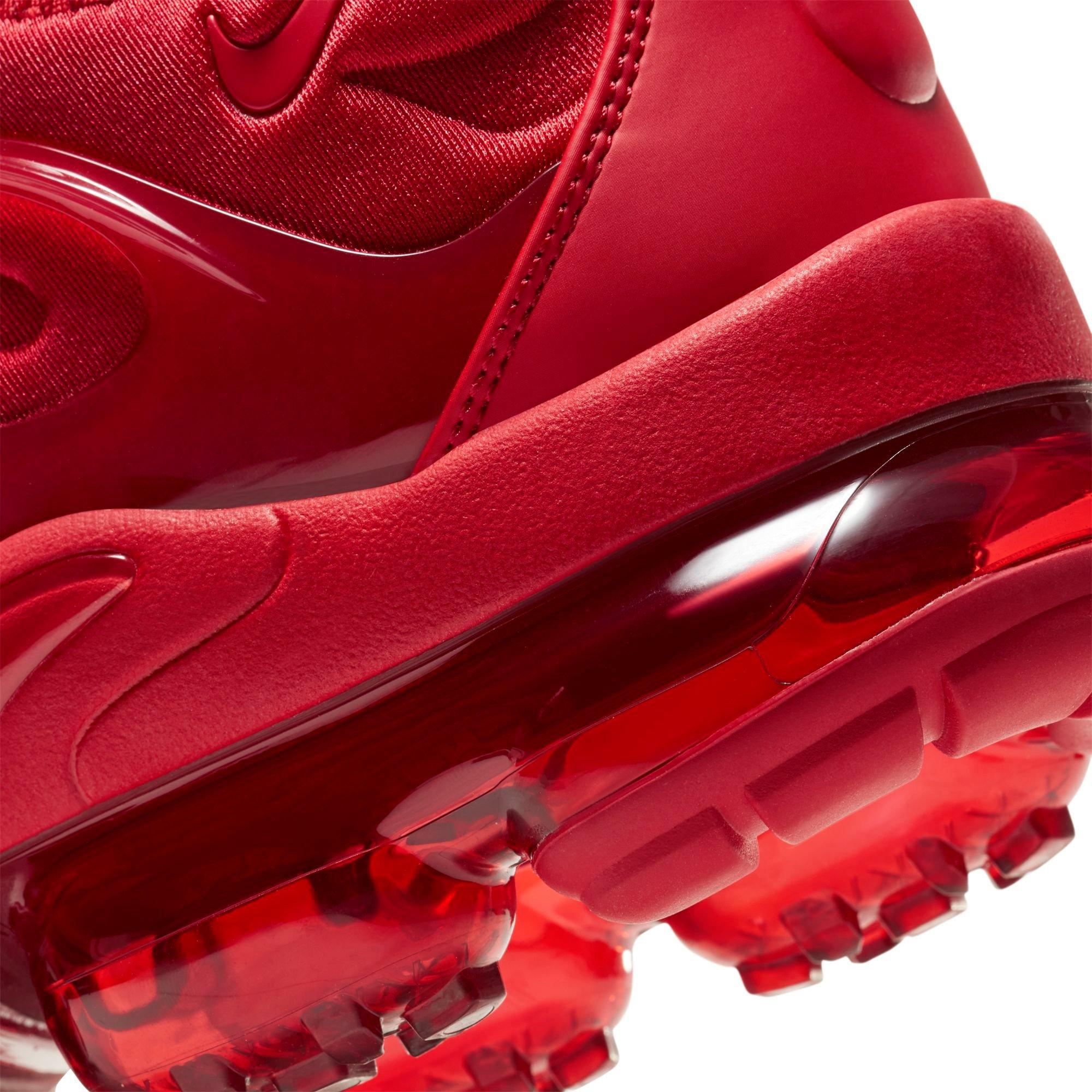 Nike Air VaporMax Plus "University Red" Men's Shoe - RED Thumbnail View 3