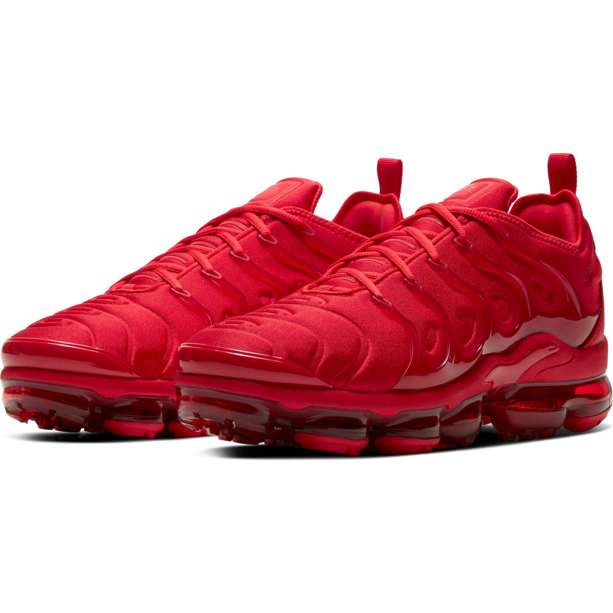 Nike Air VaporMax Plus "University Red" Men's Shoe - RED Thumbnail View 5