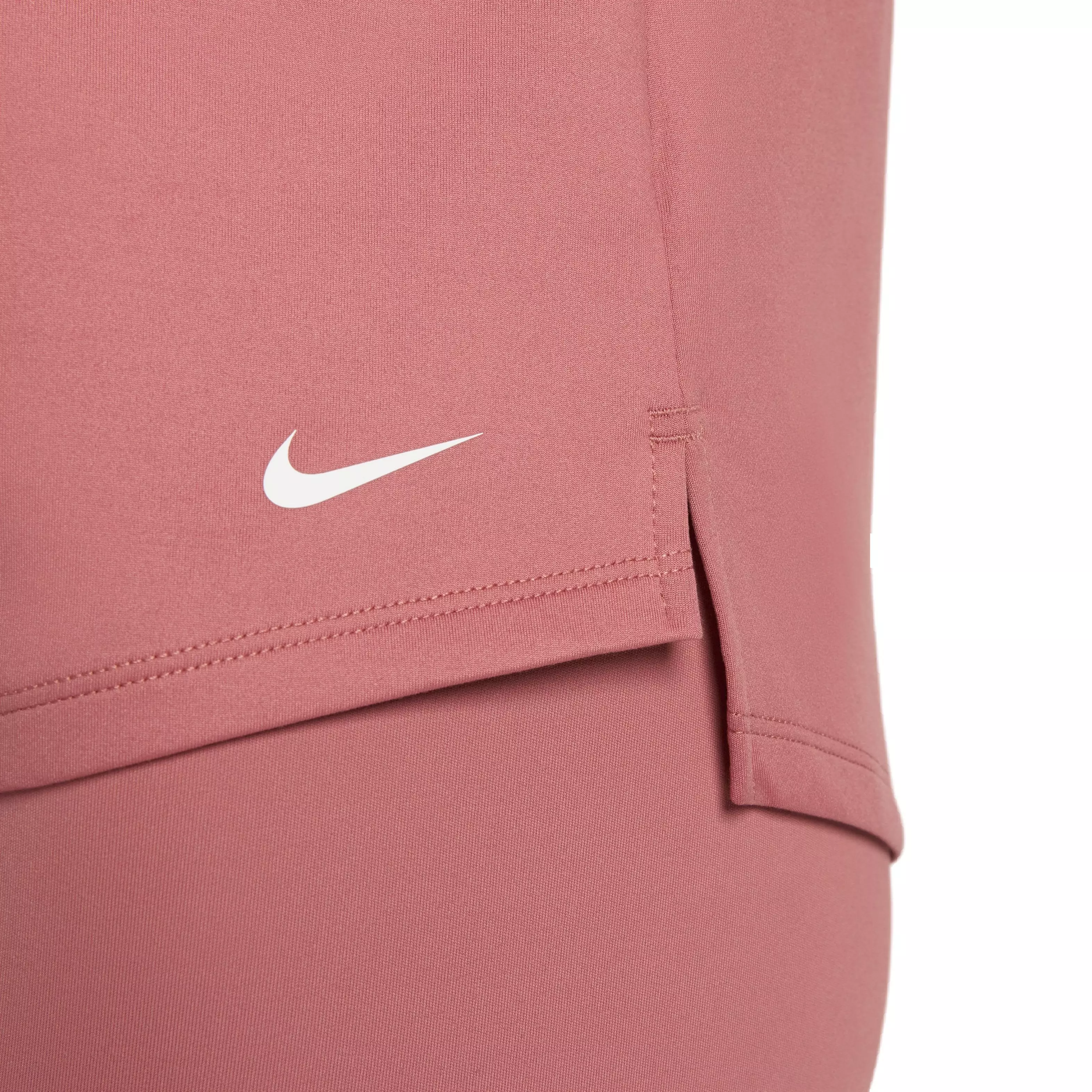 Nike Women's Therma-FIT One Long Sleeve 1/2 Zip Top - PINK
