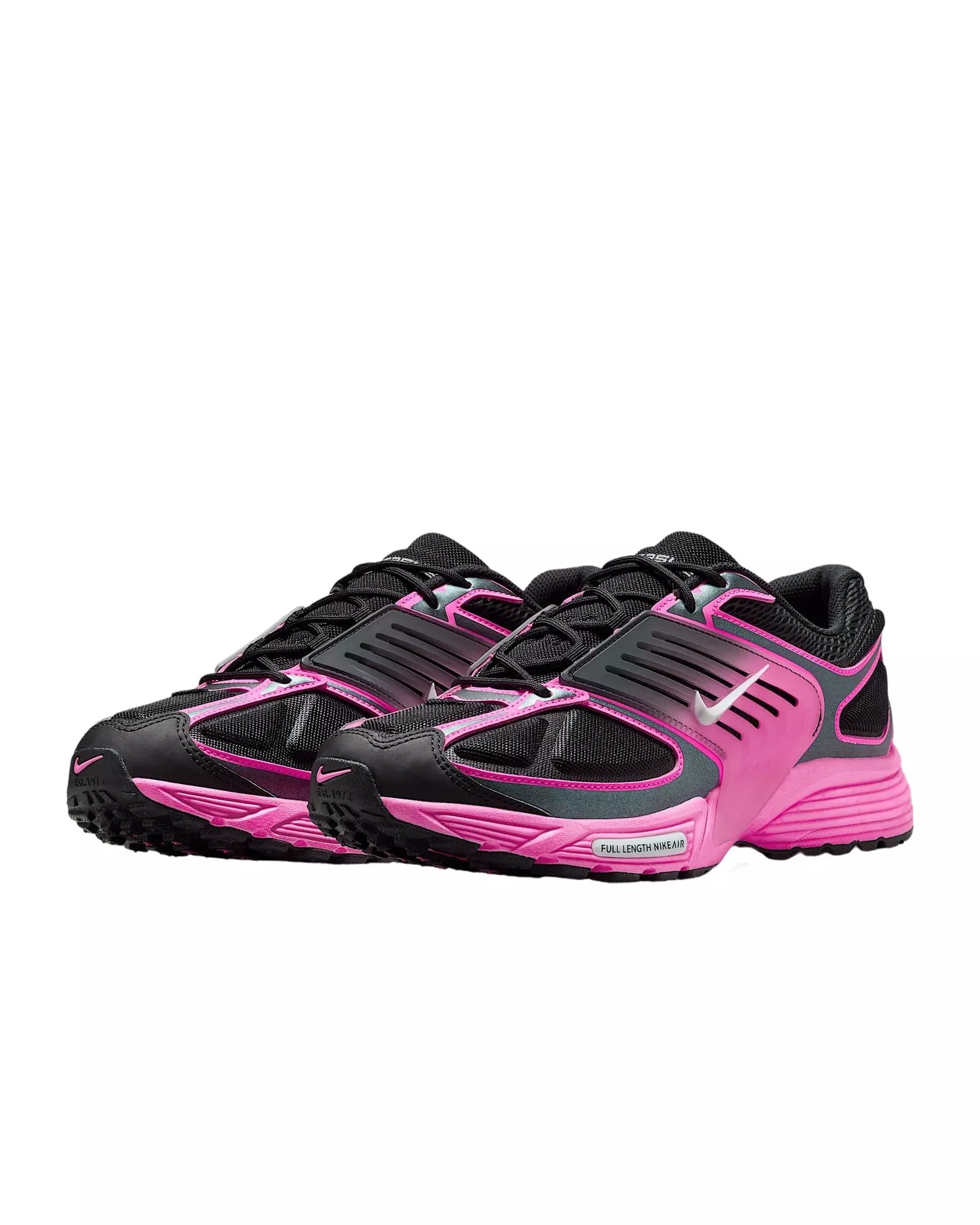 Nike Air Pegasus Wave "Black/Pink Blast/Metallic Platinum" Men's Shoe - BLACK/PINK/PLATINUM