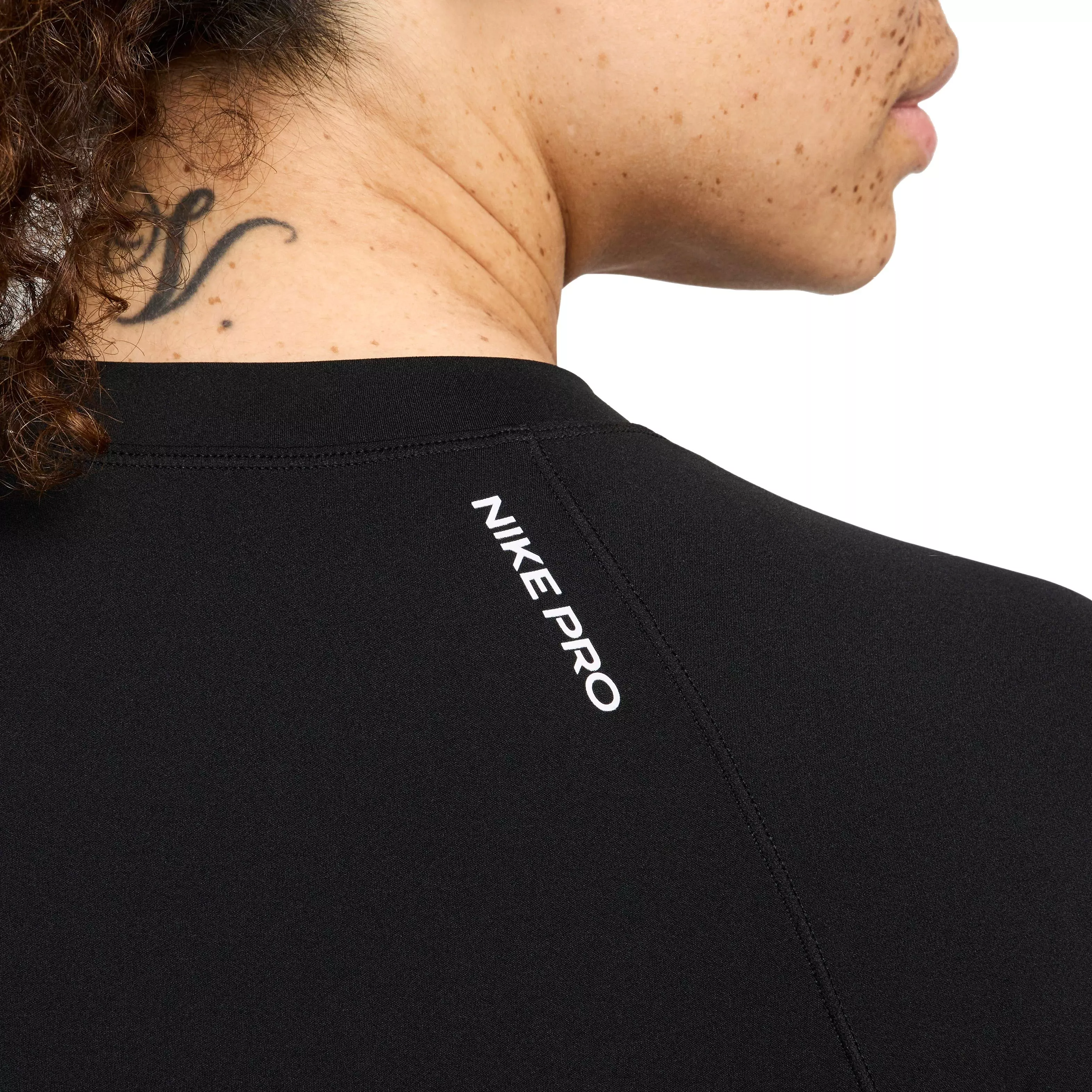 Nike Women's Pro Dri-FIT Long Sleeve Top - BLACK