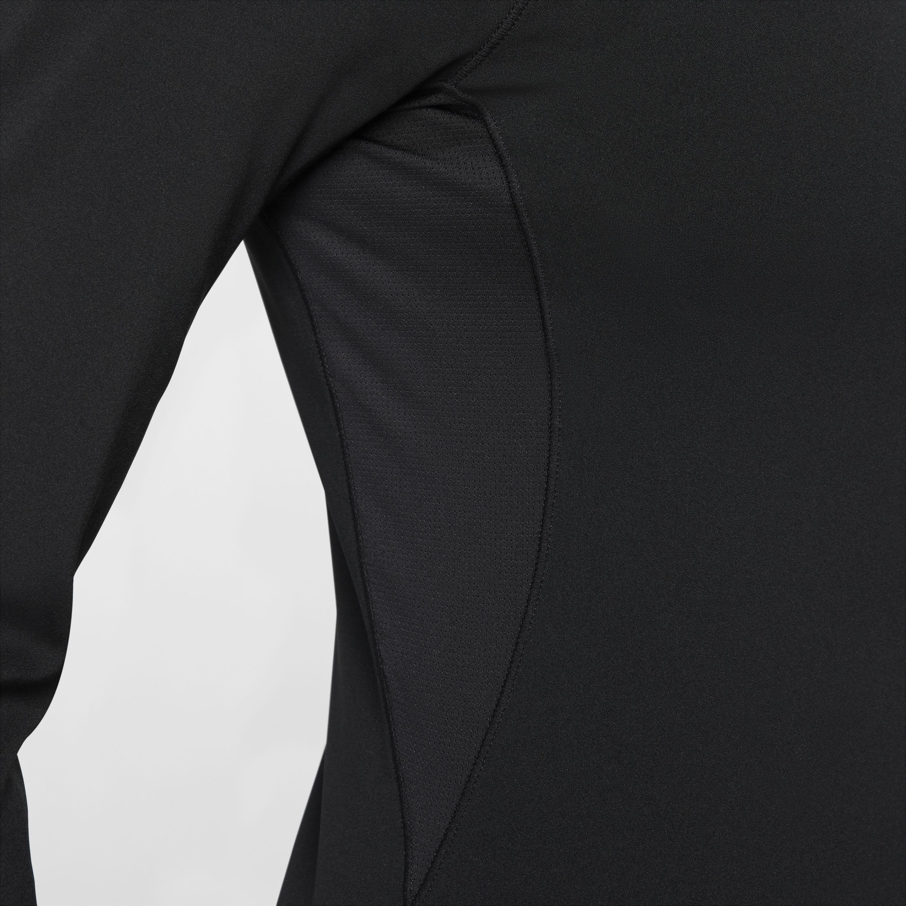 Nike Women's Pro Dri-FIT Long Sleeve Top - BLACK Thumbnail View 5