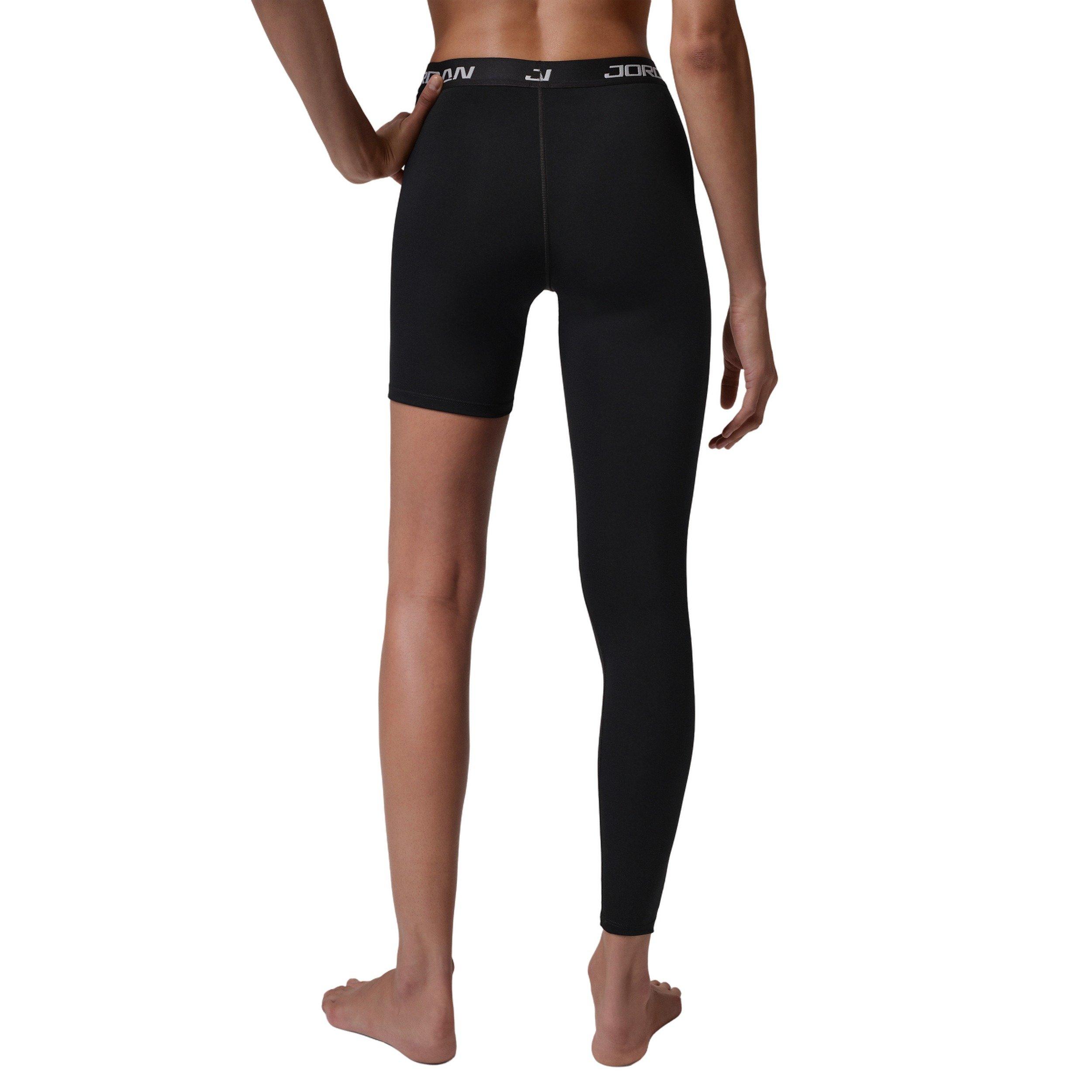 Jordan Women's Sport High-Rise Right Single-Leg Basketball Tights - Black - BLACK Thumbnail View 2