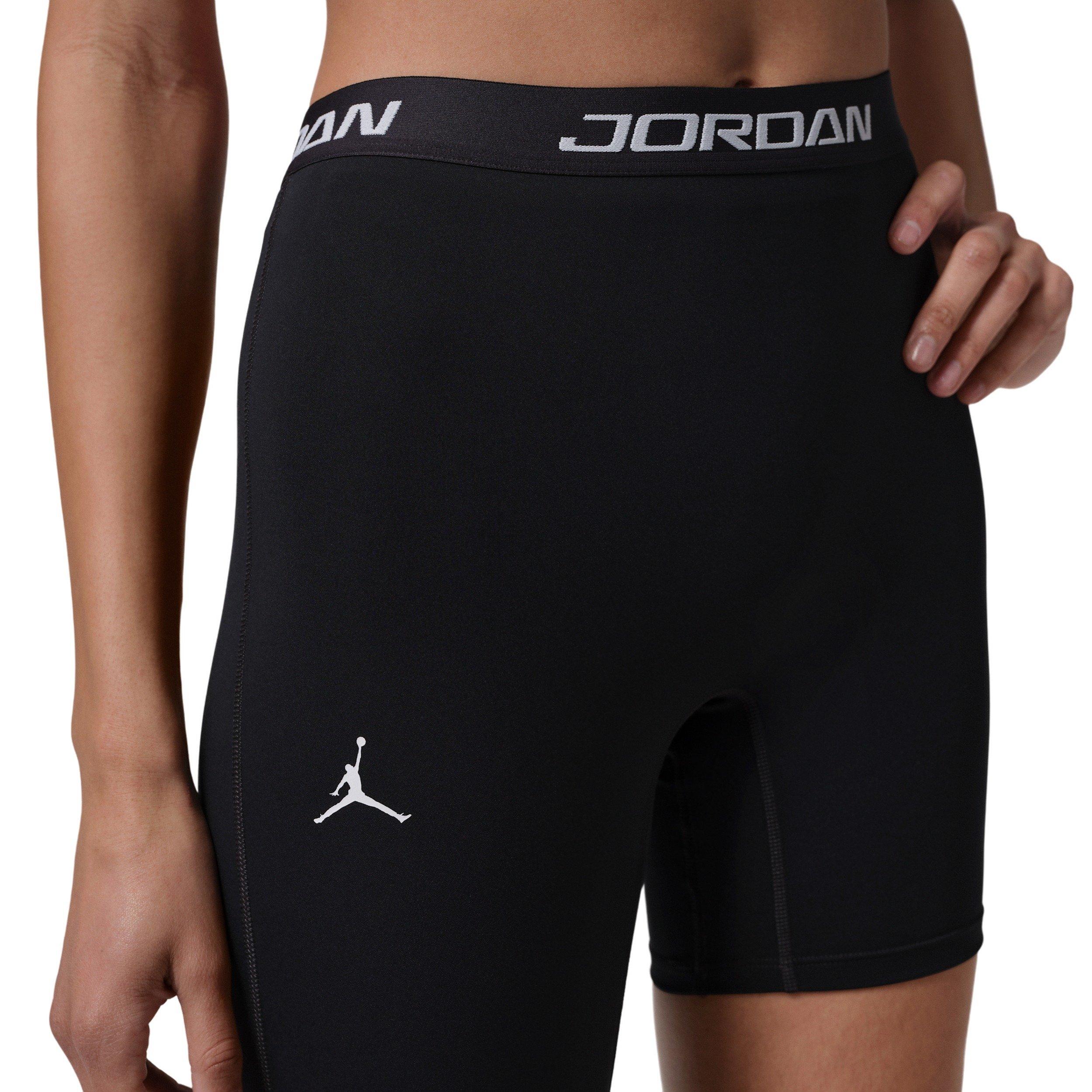 Jordan Women's Sport High-Rise Right Single-Leg Basketball Tights -Black - BLACK Thumbnail View 3