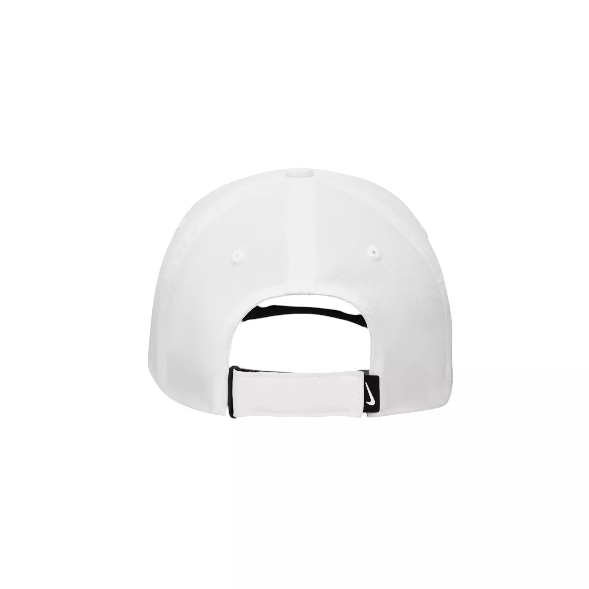 Nike Dri-FIT Club Structured Swoosh Hat - White/Green - WHITE/GREEN