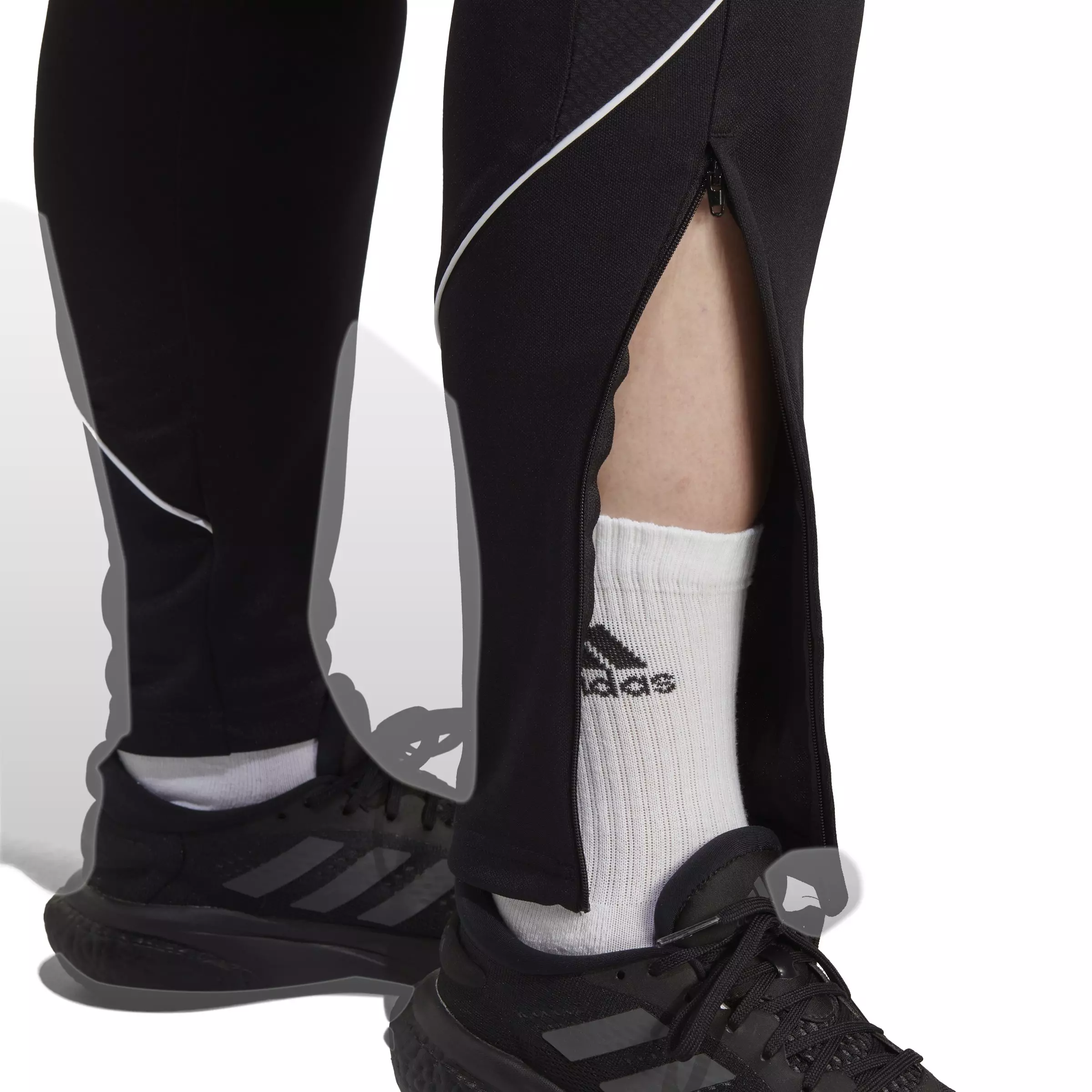 adidas Women's Tiro 23 League Soccer Pants-Black/White - BLACK/WHITE