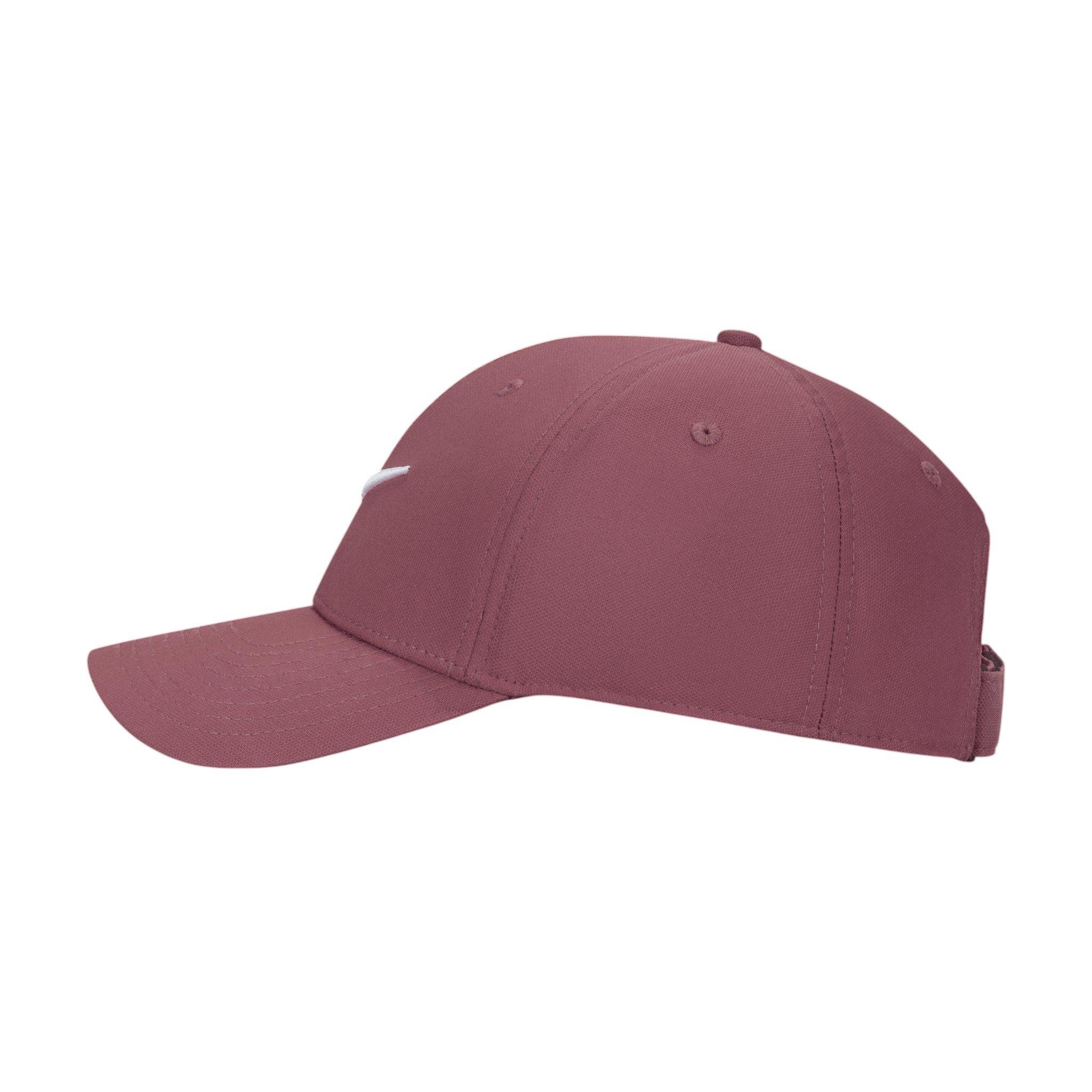 Nike Dri-FIT Club Structured Swoosh Hat - Pink/White - PINK/WHITE