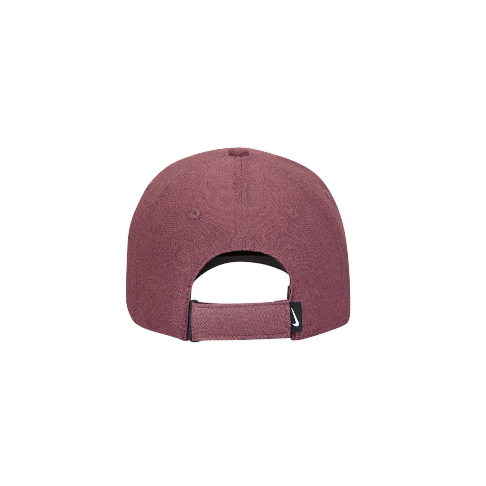 Nike Dri-FIT Club Structured Swoosh Hat - Pink/White - PINK/WHITE