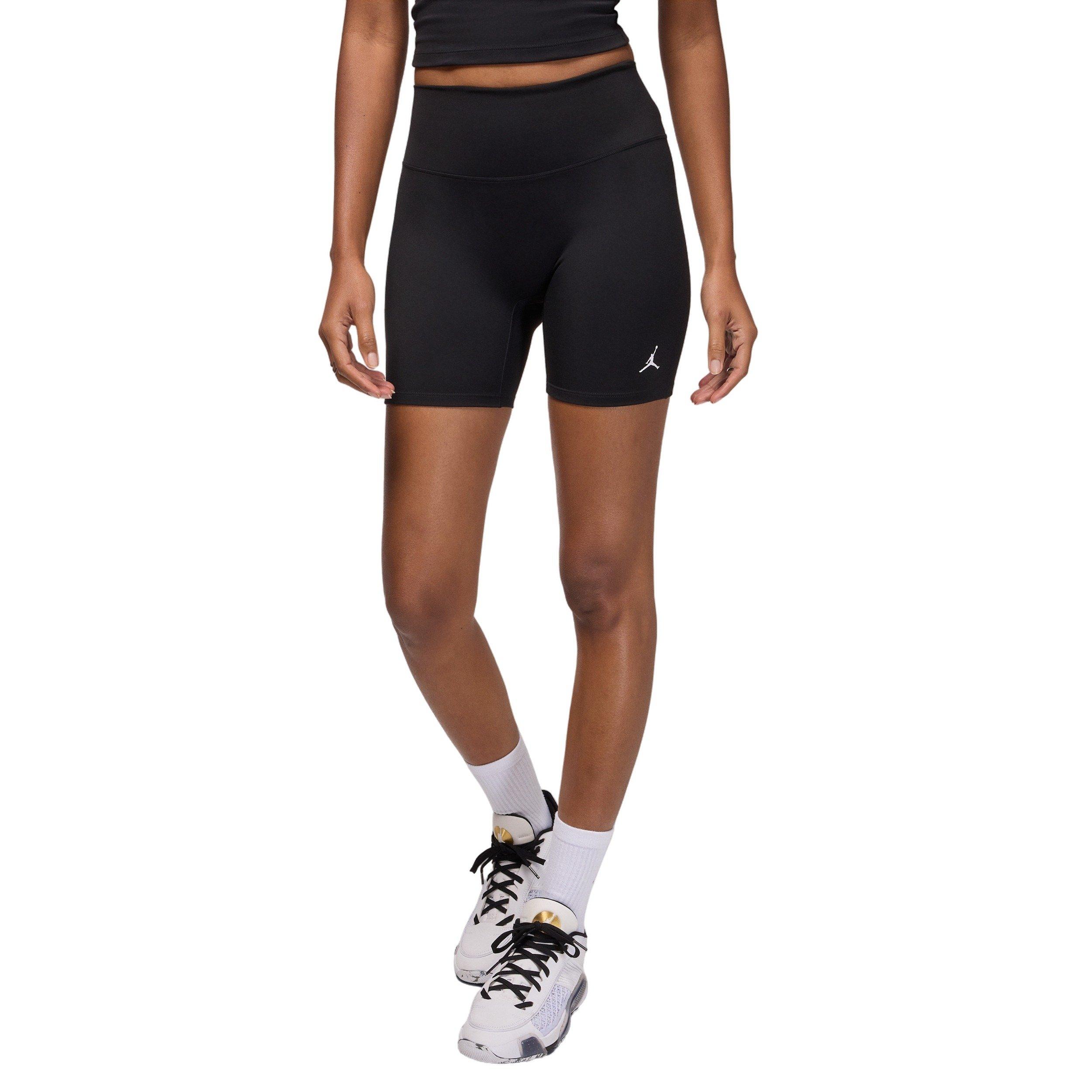 Jordan Women's Sport Dri-FIT High-Waisted 6" Shorts - Black - BLACK Thumbnail View 4