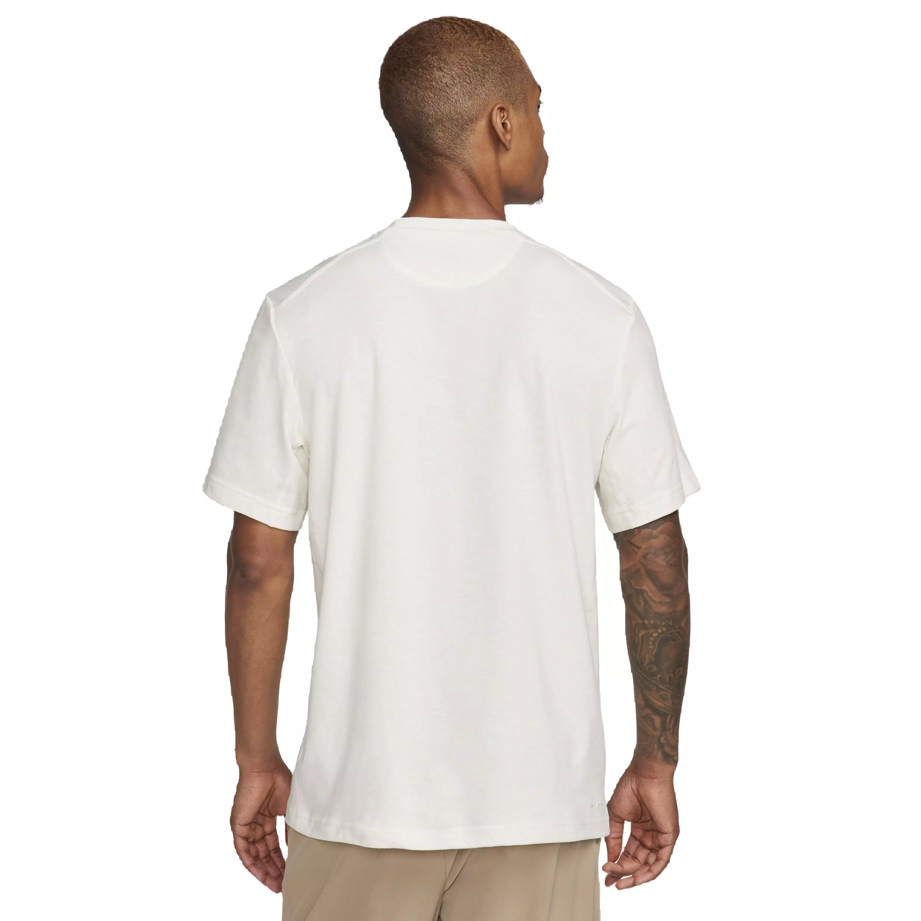 Nike Men's Dri-FIT Primary Statement Short Sleeve Versatile Top - GREY