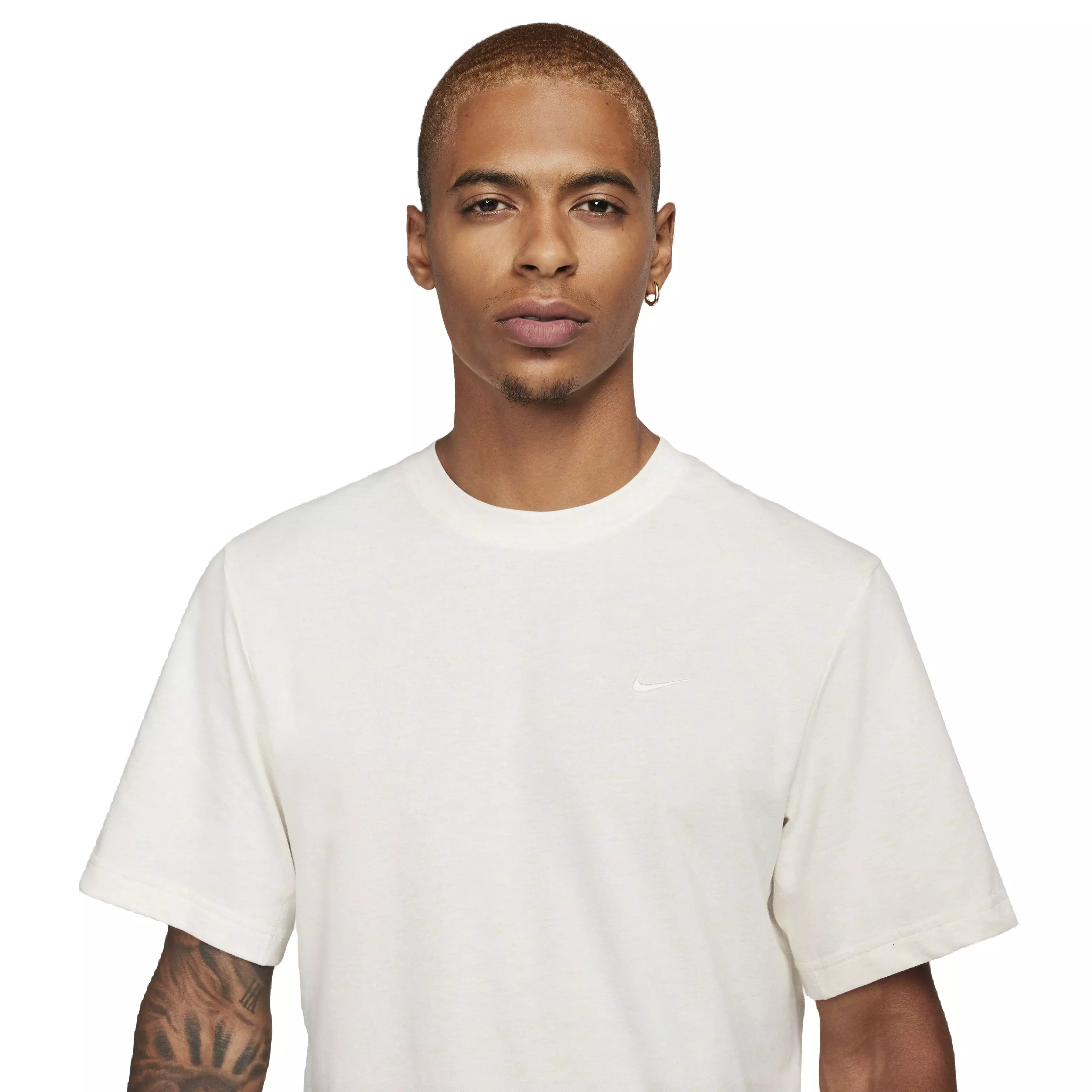 Nike Men's Dri-FIT Primary Statement Short Sleeve Versatile Top - GREY