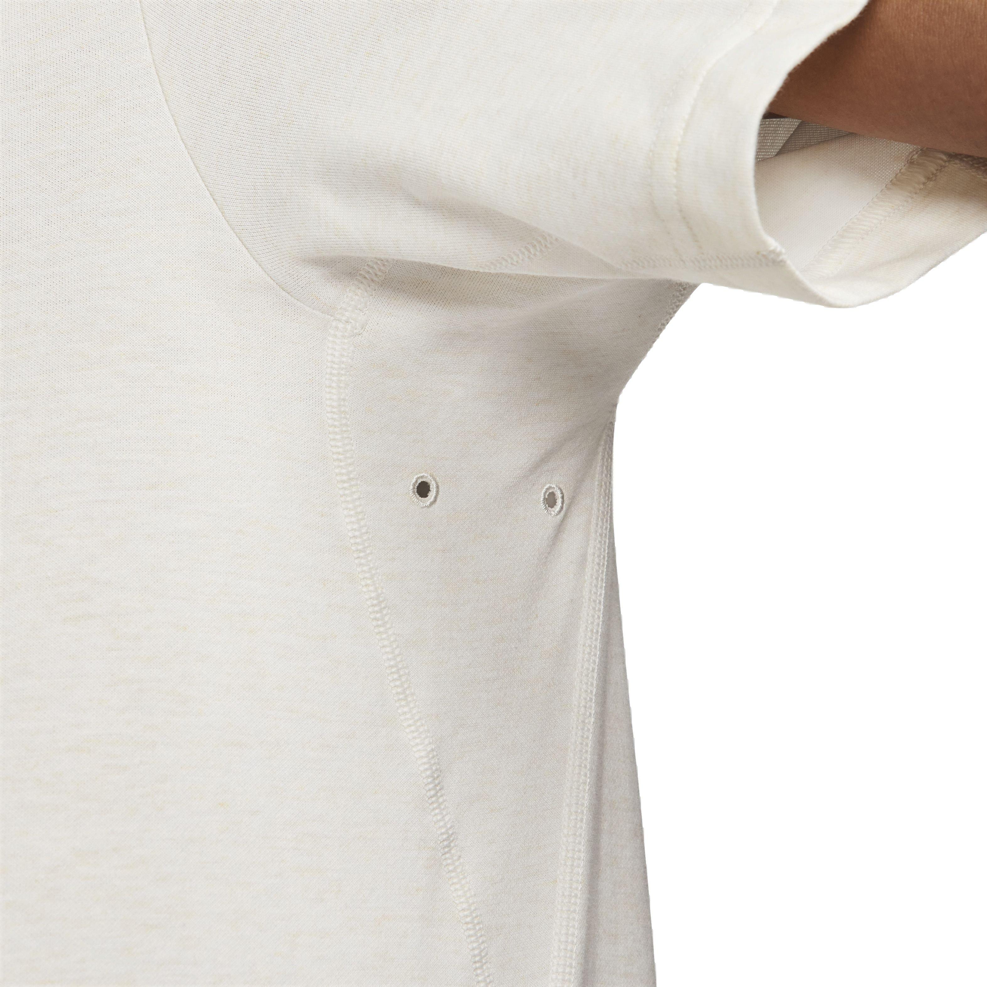 Nike Men's Dri-FIT Primary Statement Short Sleeve Versatile Top - GREY Thumbnail View 5