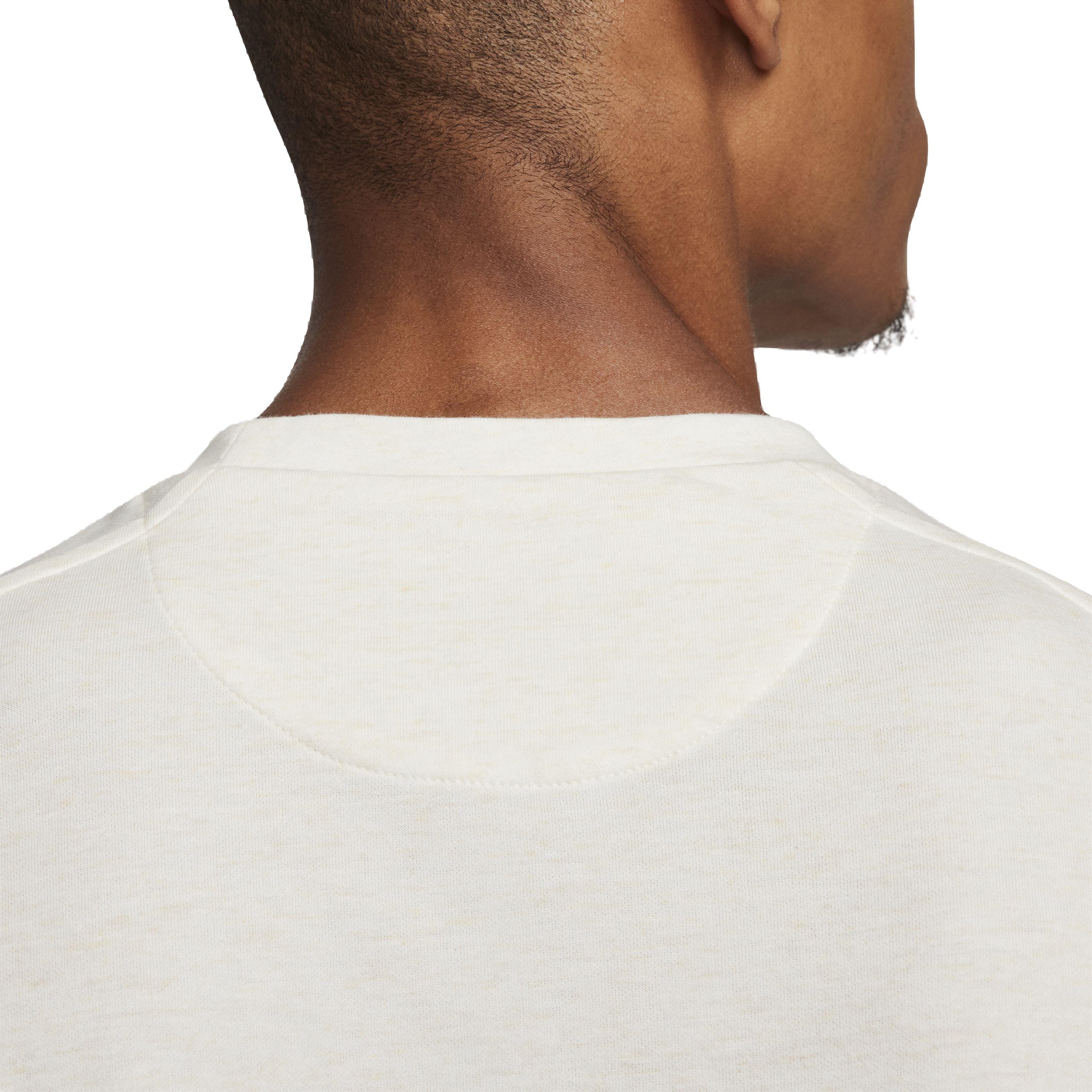 Nike Men's Dri-FIT Primary Statement Short Sleeve Versatile Top - GREY Thumbnail View 6