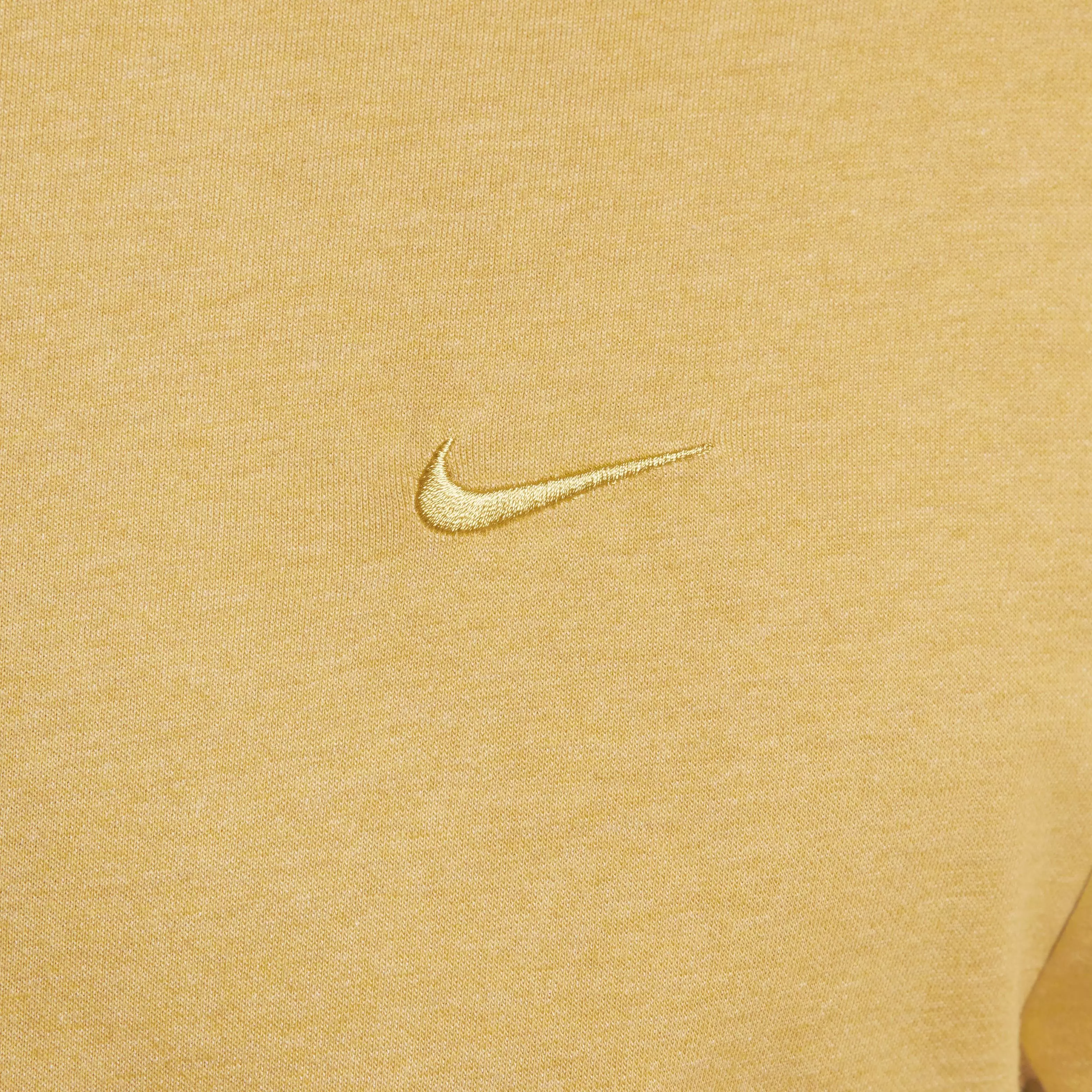 Nike Men's Dri-FIT Primary Statement Short Sleeve Versatile Top - YELLOW